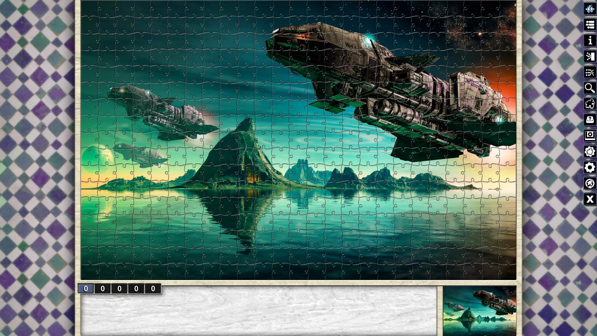 Pixel Puzzles Illustrations & Anime - Jigsaw Pack: Space screenshot 3