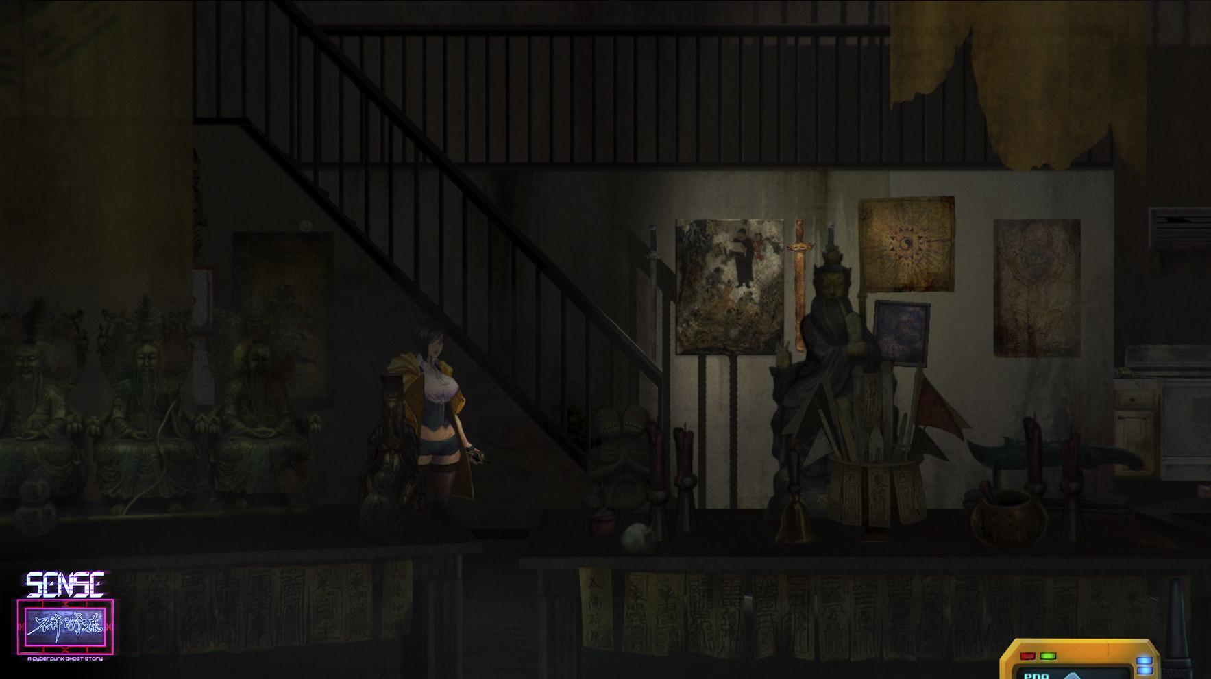 Sense - 不祥的预感: A Cyberpunk Ghost Story screenshot 10