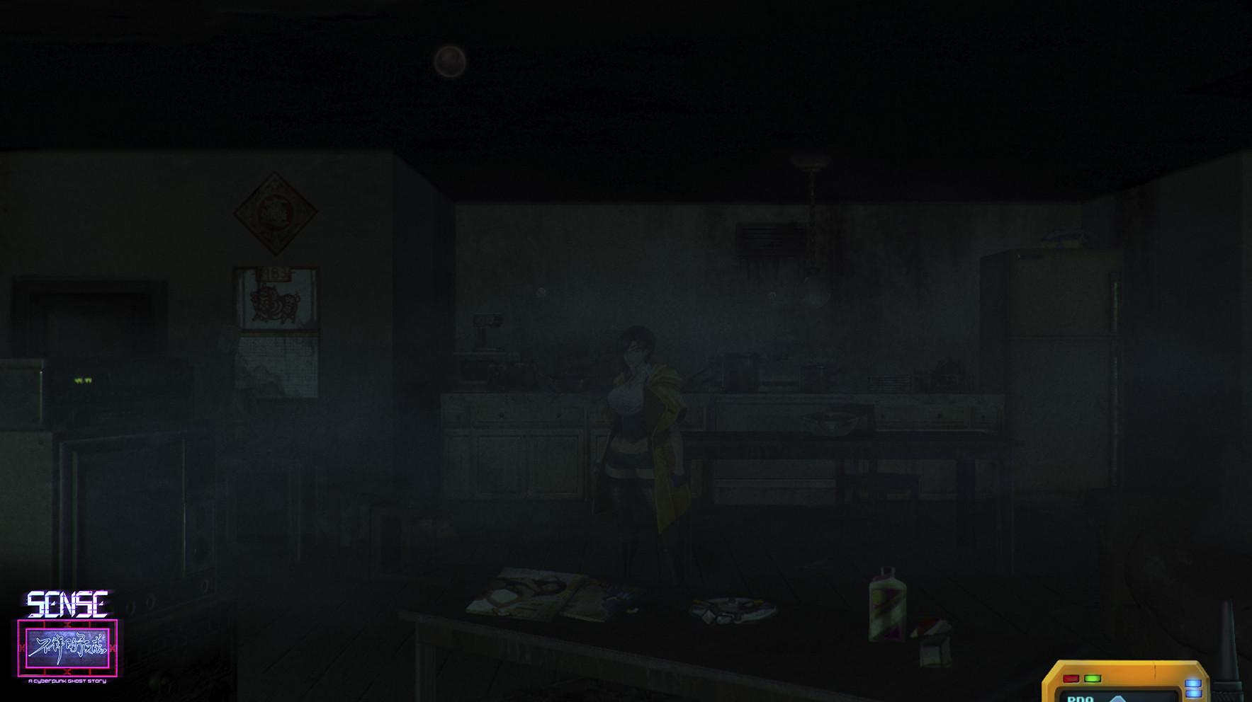Sense - 不祥的预感: A Cyberpunk Ghost Story screenshot 3
