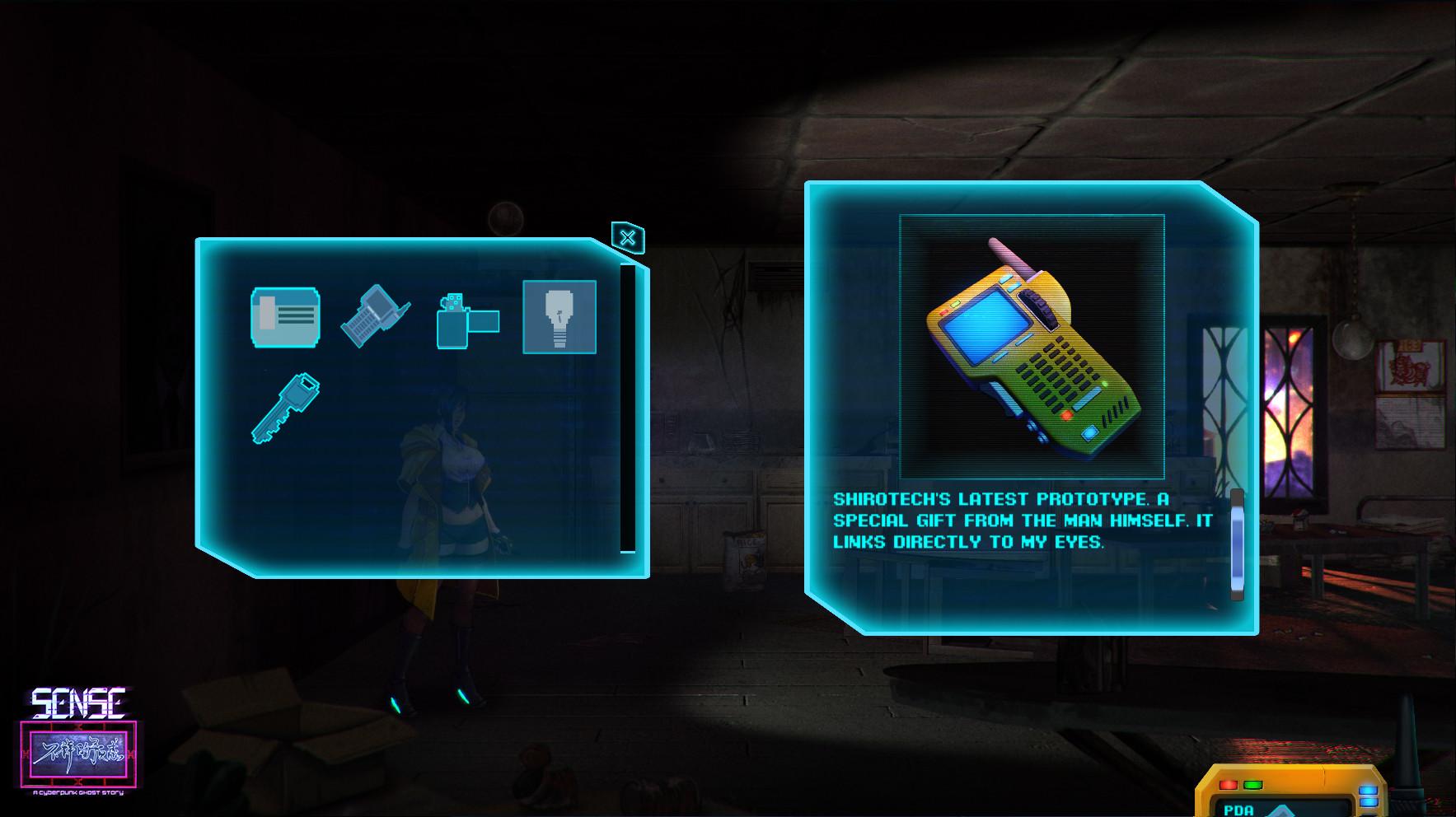 Sense - 不祥的预感: A Cyberpunk Ghost Story screenshot 5