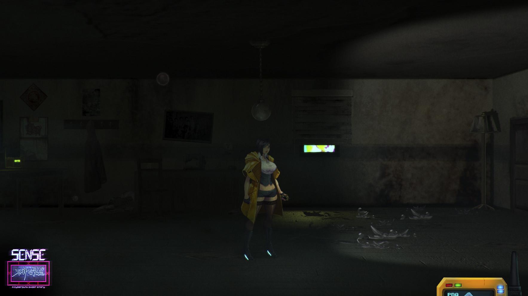 Sense - 不祥的预感: A Cyberpunk Ghost Story screenshot 6