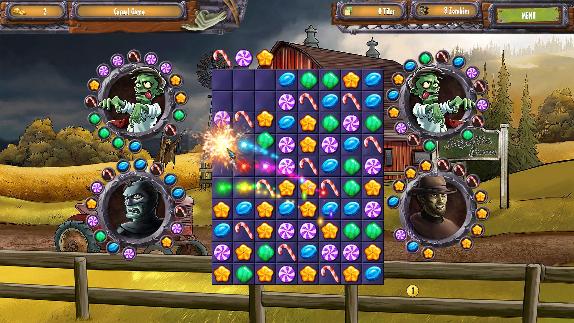 Zombie Solitaire 2 Chapter 1 screenshot 3