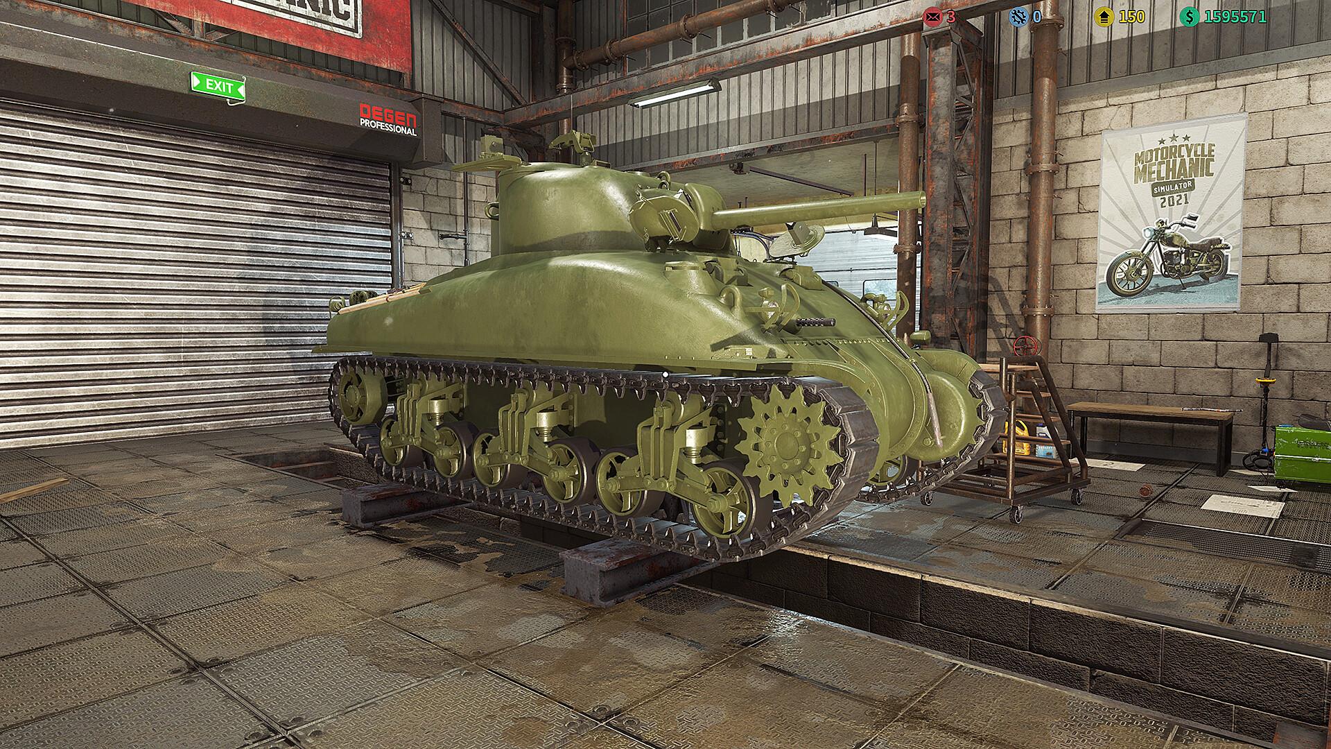 Tank Mechanic Simulator - Shermans DLC screenshot 3