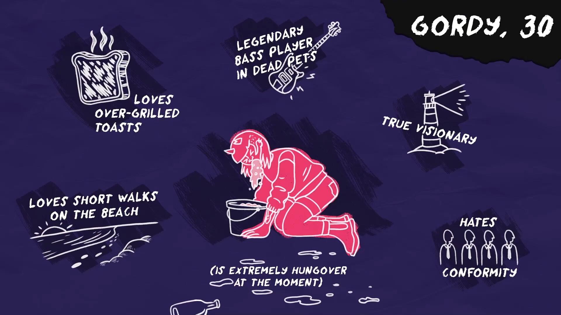 Dead Pets: A Punk Rock Slice of Life Sim screenshot 4