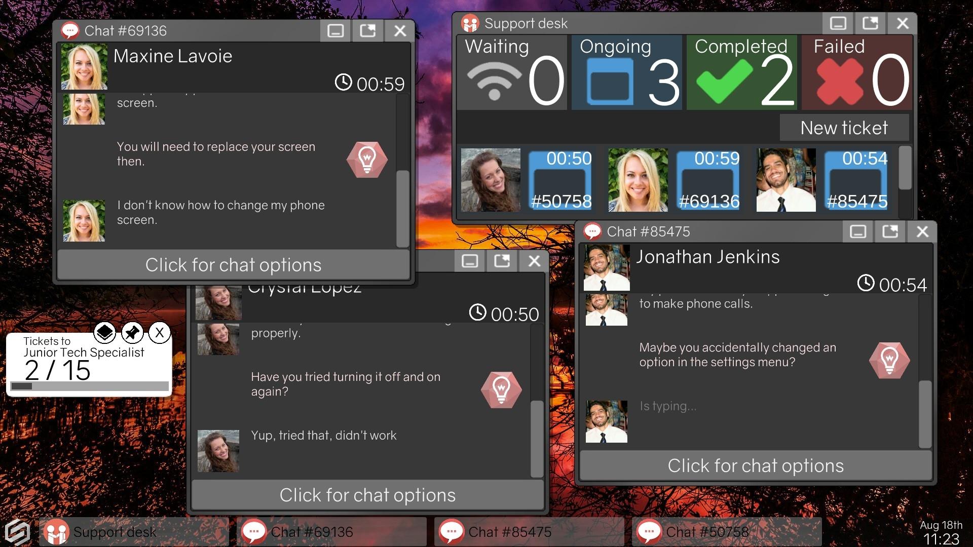 TECH SUPPORT: ERROR UNKNOWN screenshot 1