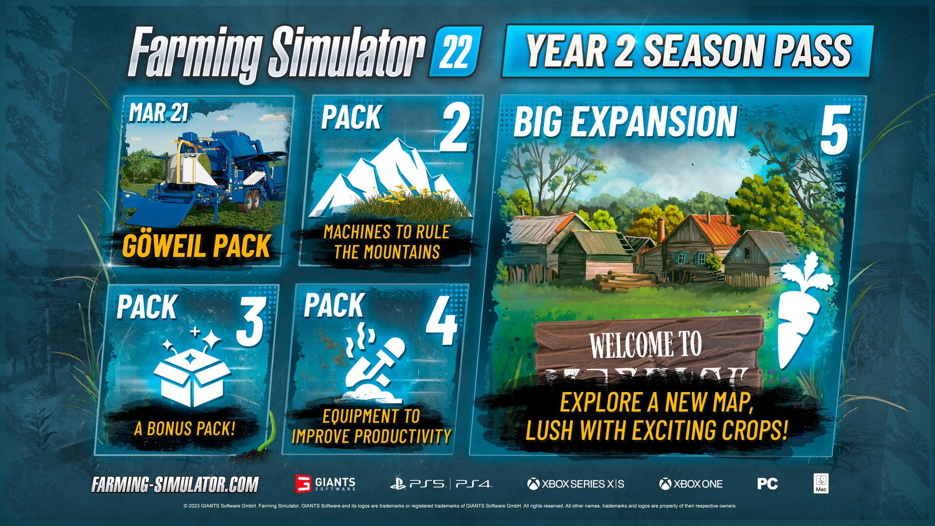 Farming Simulator 22 - Year 2 Season Pass  image