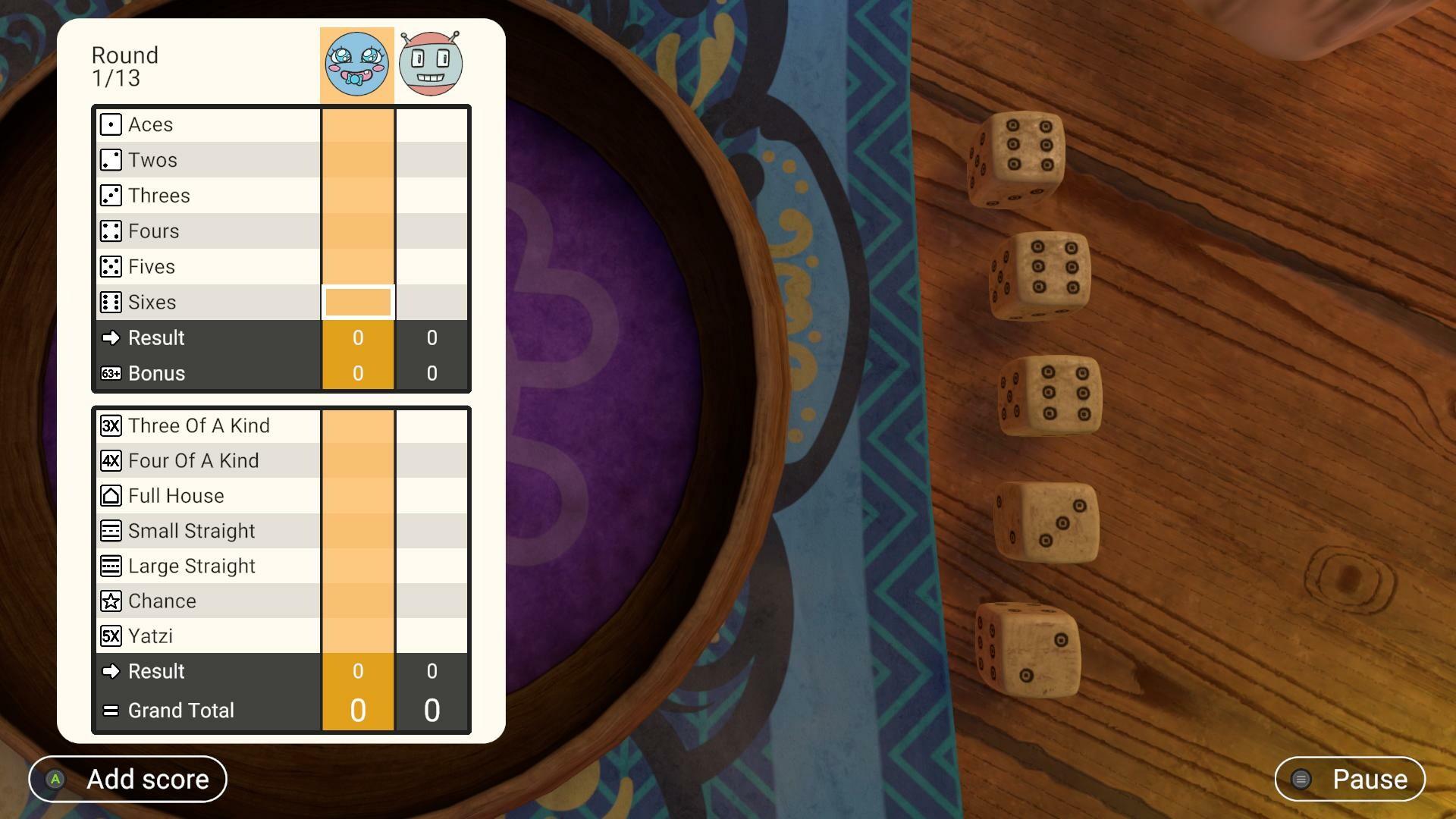 Yatzi screenshot 5