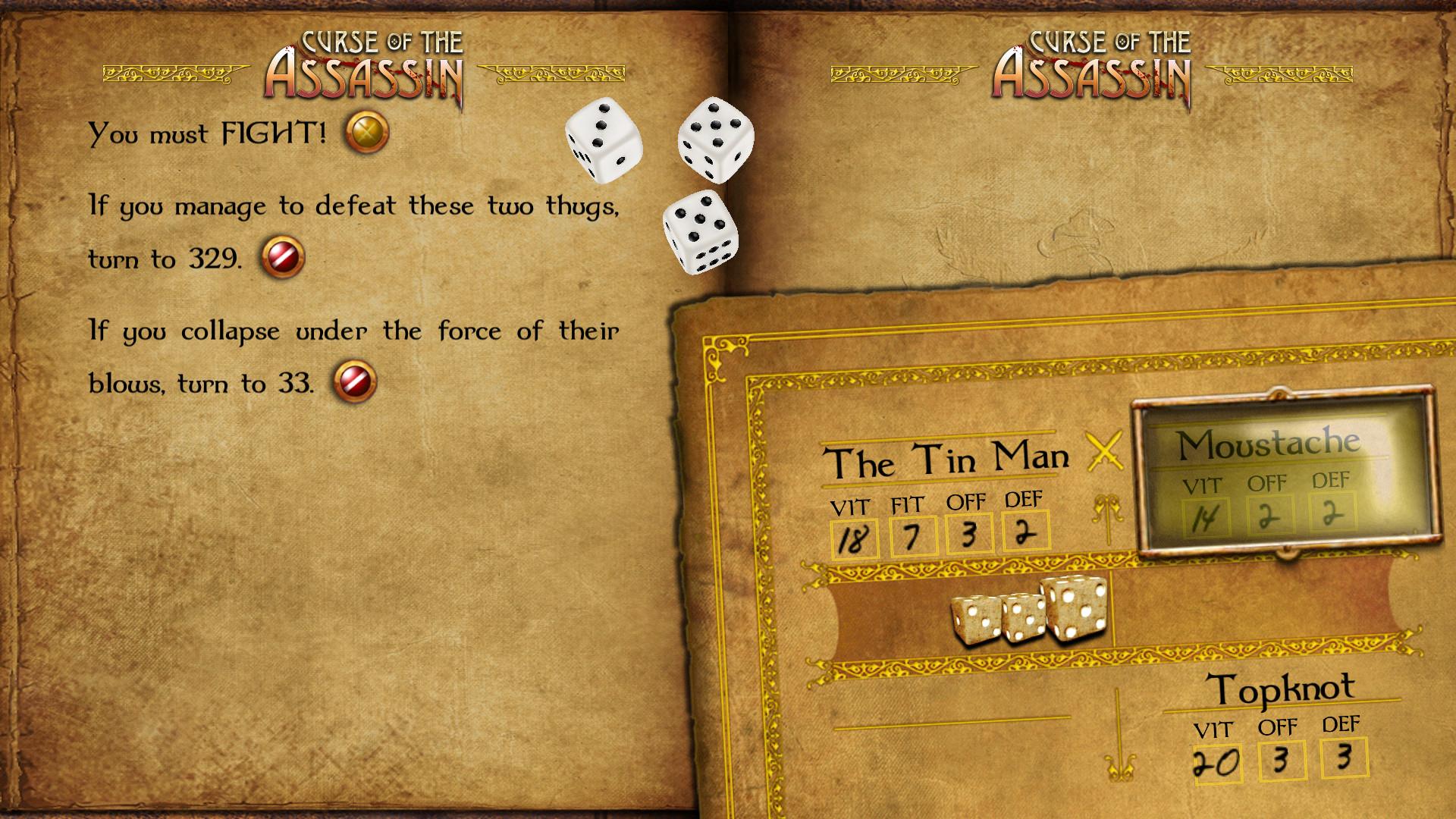 Curse of the Assassin screenshot 2