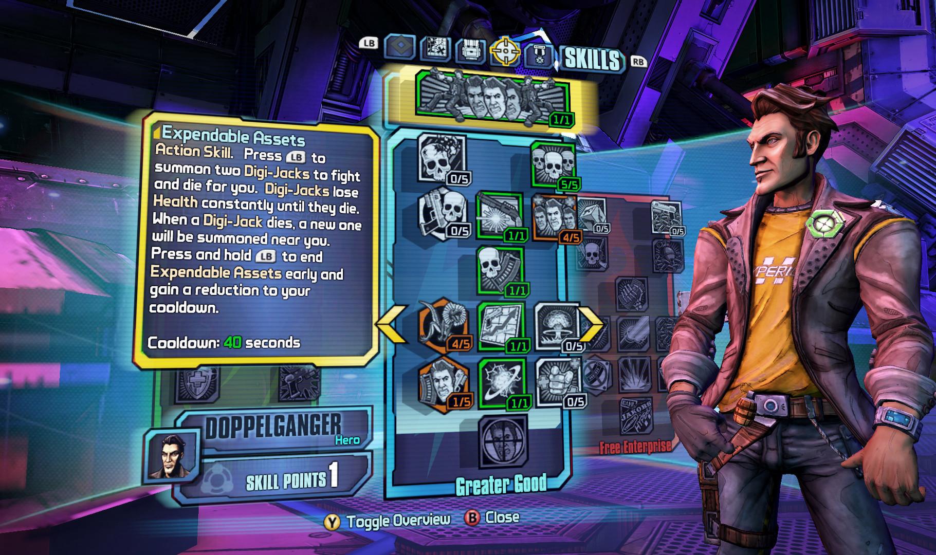 Borderlands: The Pre-Sequel - Handsome Jack Doppelgänger Pack screenshot 1