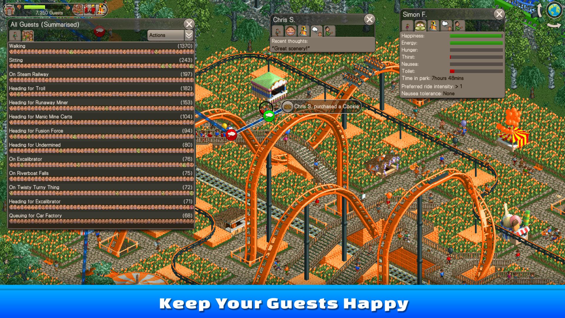 RollerCoaster Tycoon® Classic screenshot 3