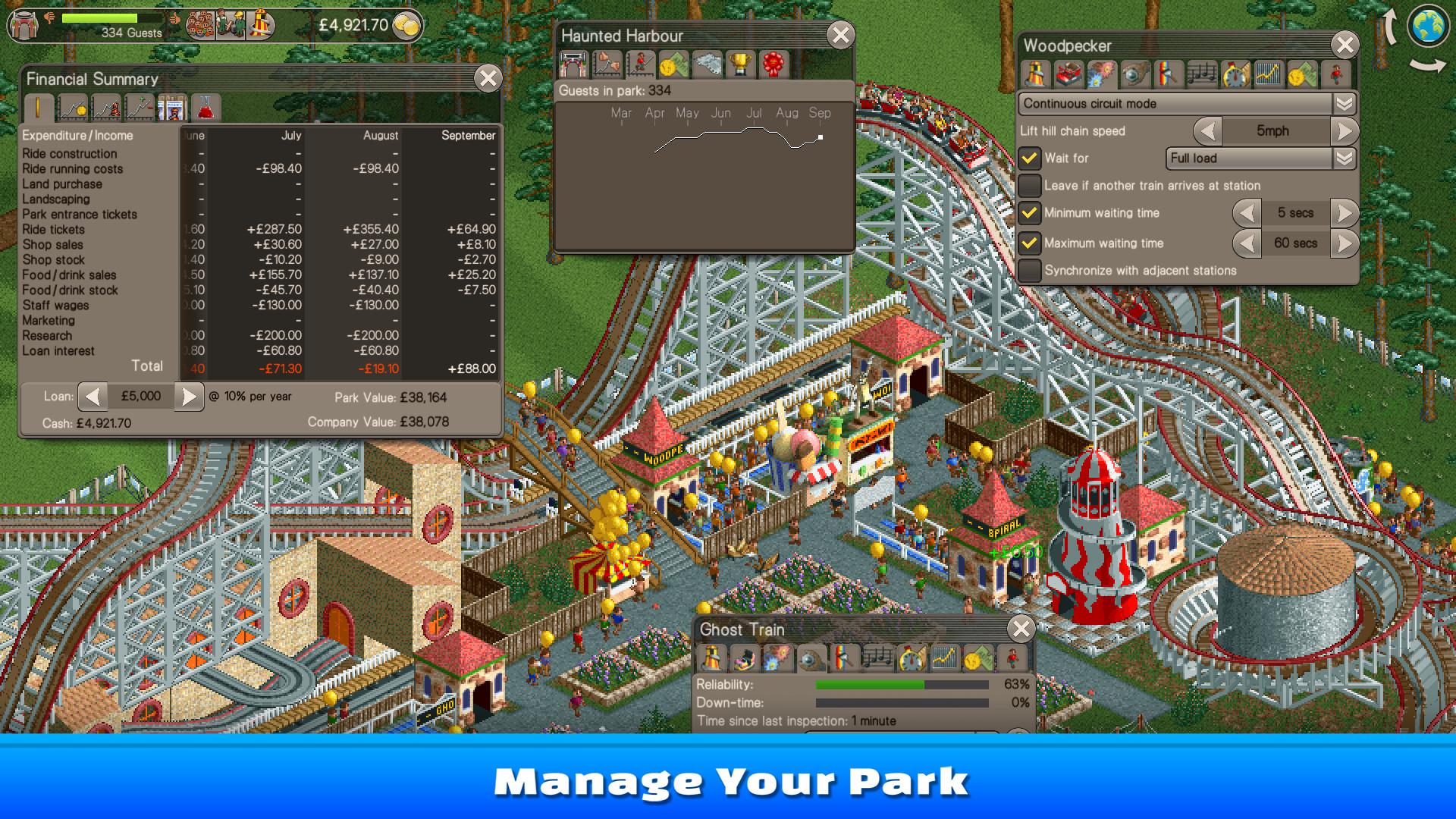 RollerCoaster Tycoon® Classic screenshot 4