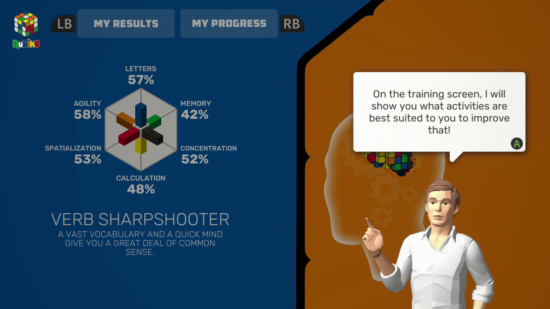 Professor Rubik’s Brain Fitness screenshot 3