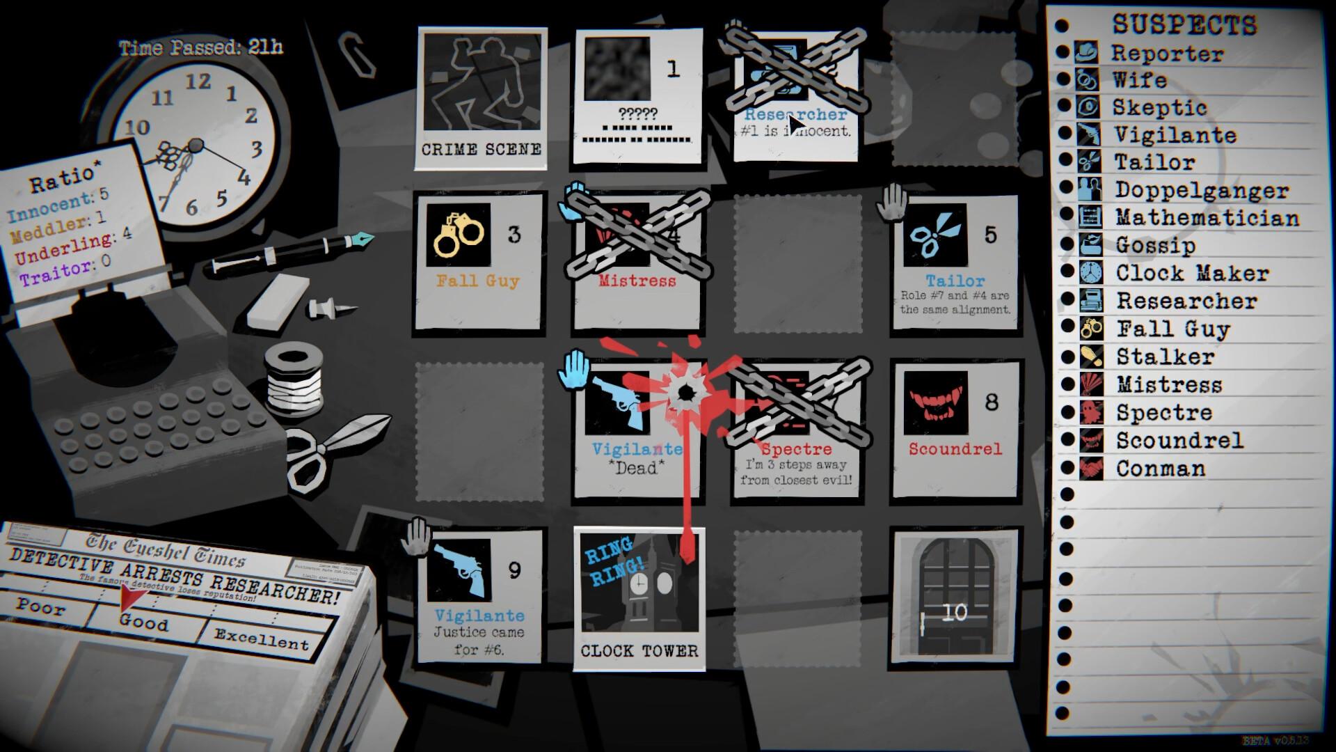 Dupery: A Game of Solo Deduction screenshot 2