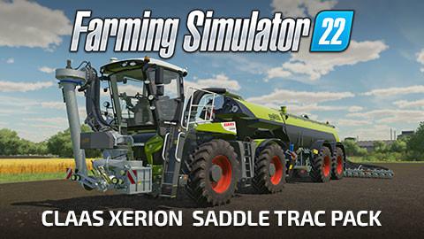 Farming Simulator 22 - CLAAS XERION SADDLE TRAC Pack image