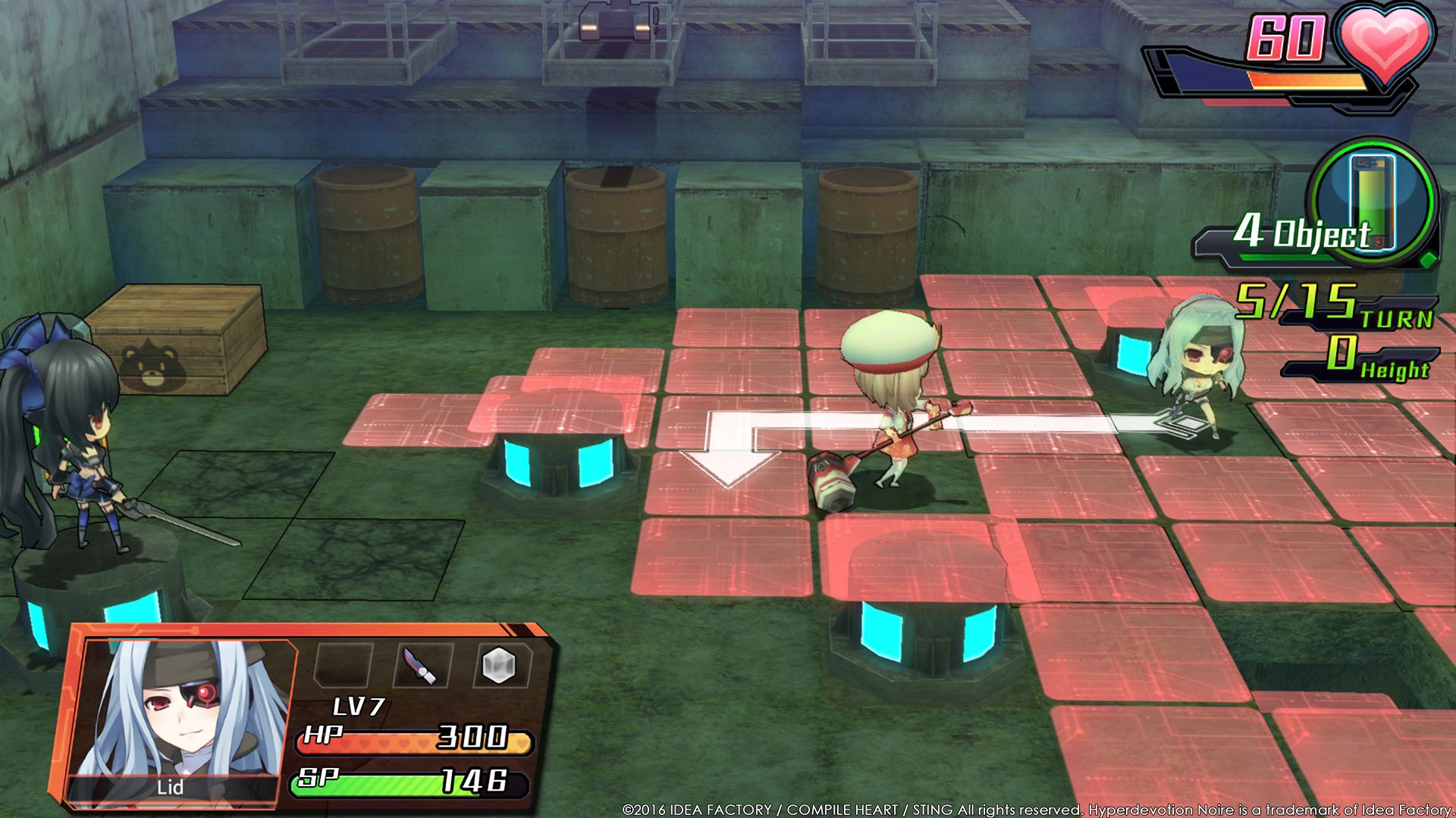 Hyperdevotion Noire: Goddess Black Heart (Neptunia) screenshot 8