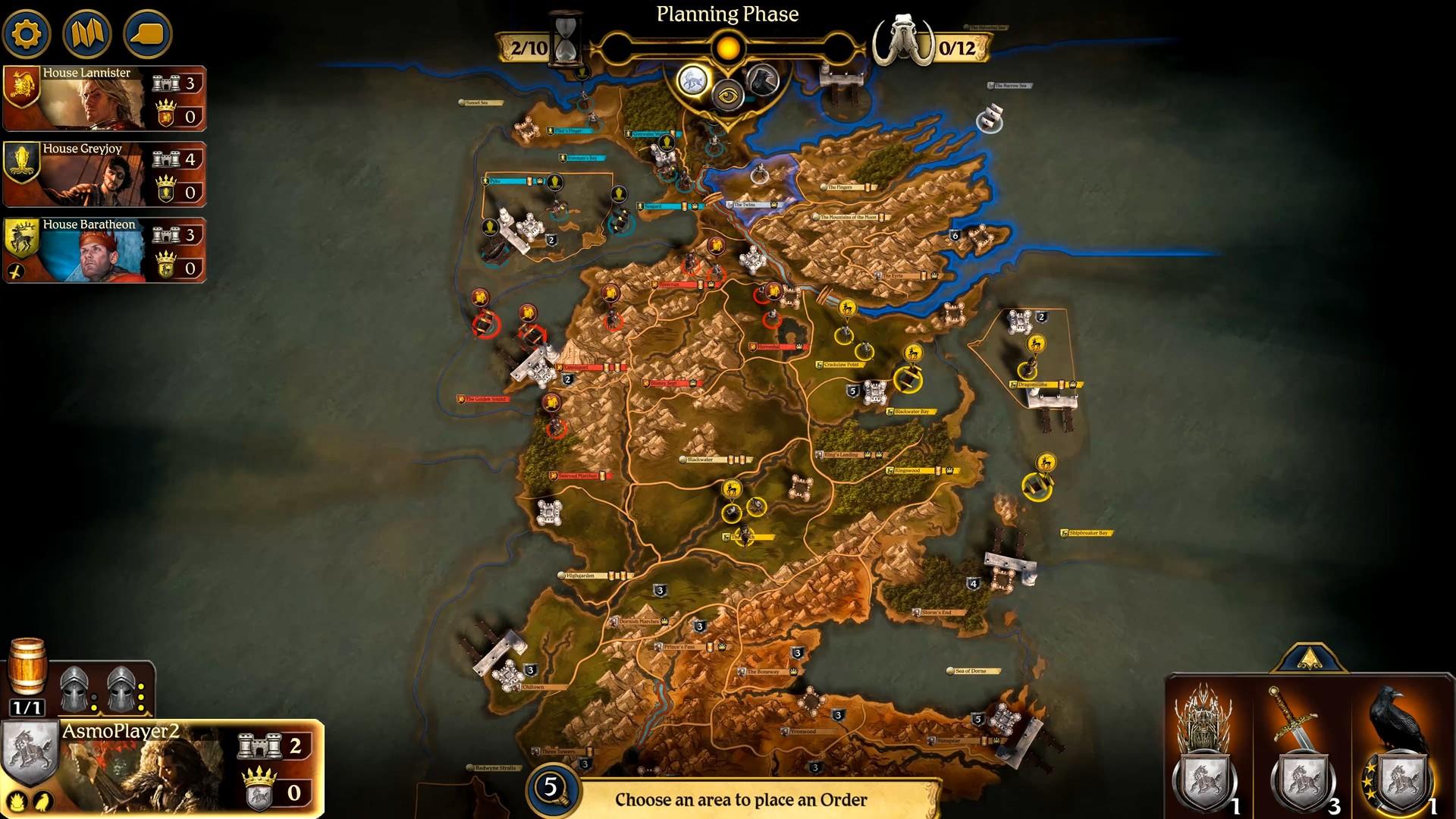 A Game of Thrones: The Board Game - Digital Edition screenshot 0