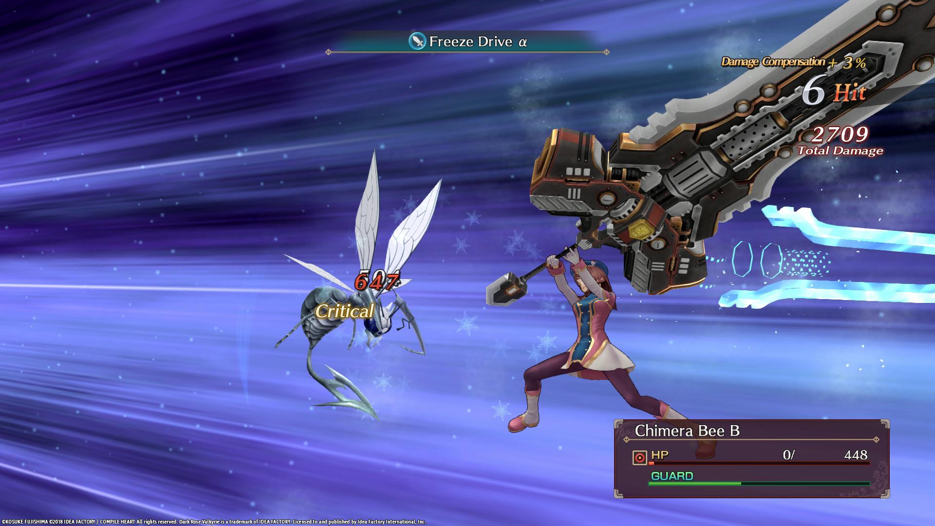 Dark Rose Valkyrie screenshot 0