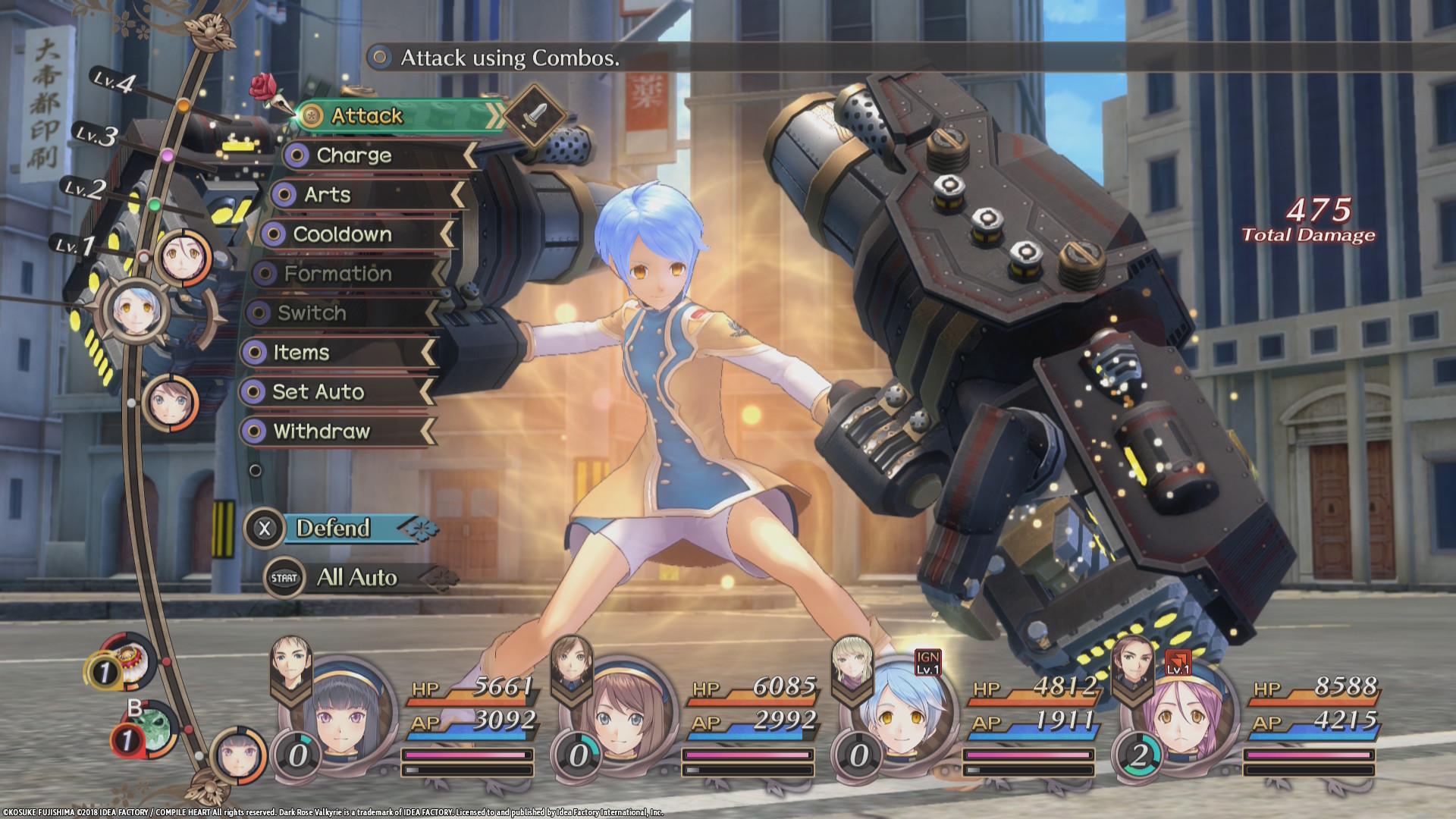 Dark Rose Valkyrie screenshot 18