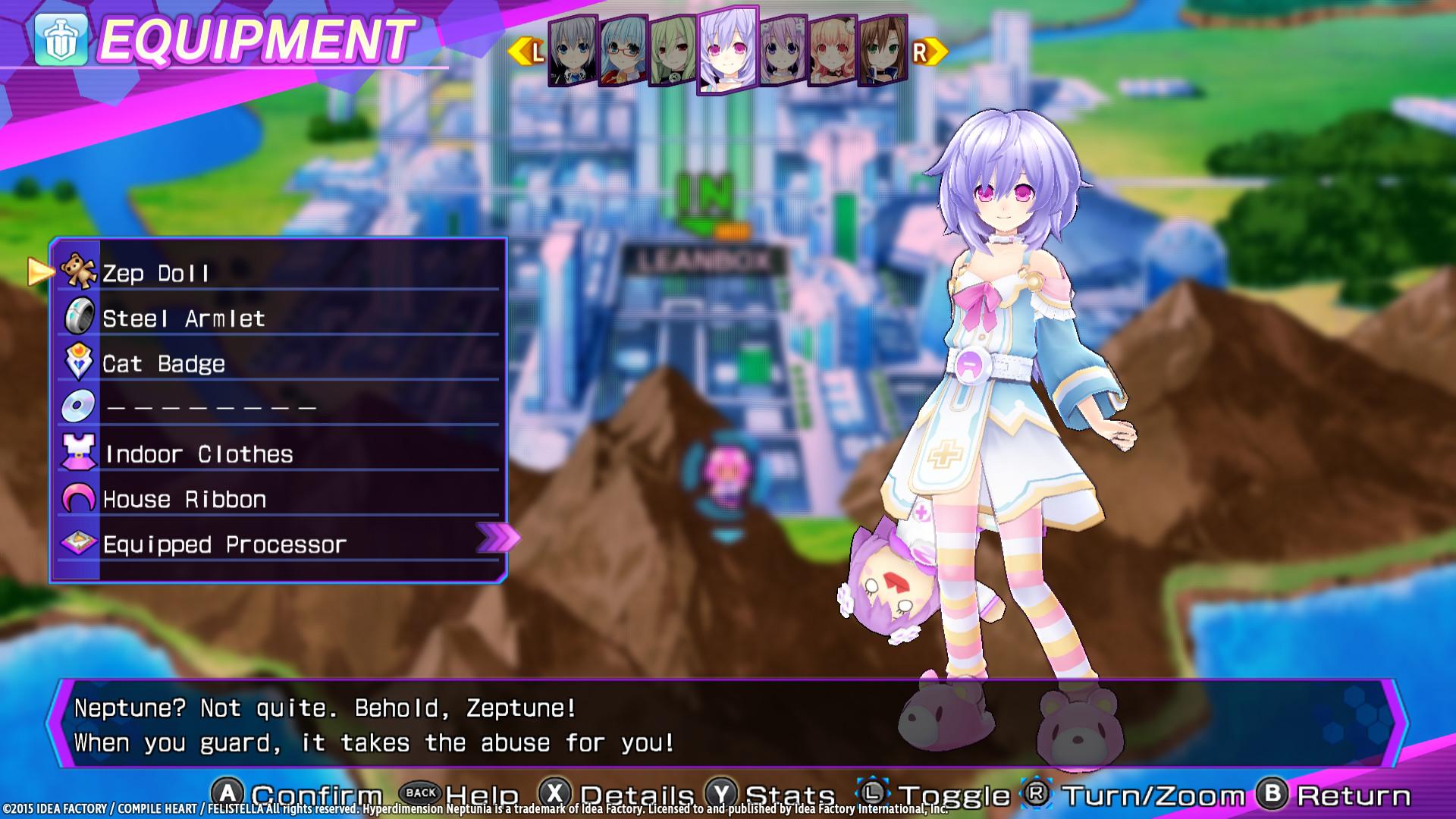 Hyperdimension Neptunia Re;Birth3 V Generation screenshot 34