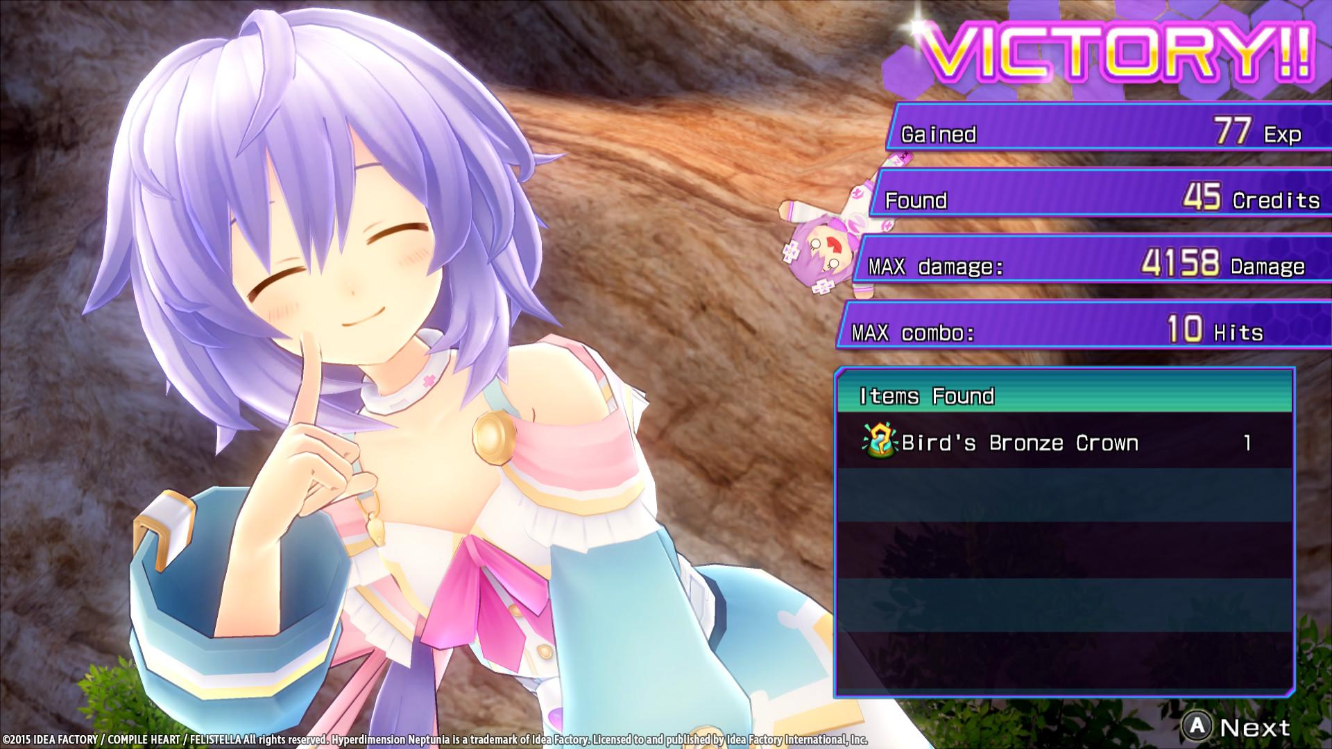 Hyperdimension Neptunia Re;Birth3 V Generation screenshot 39