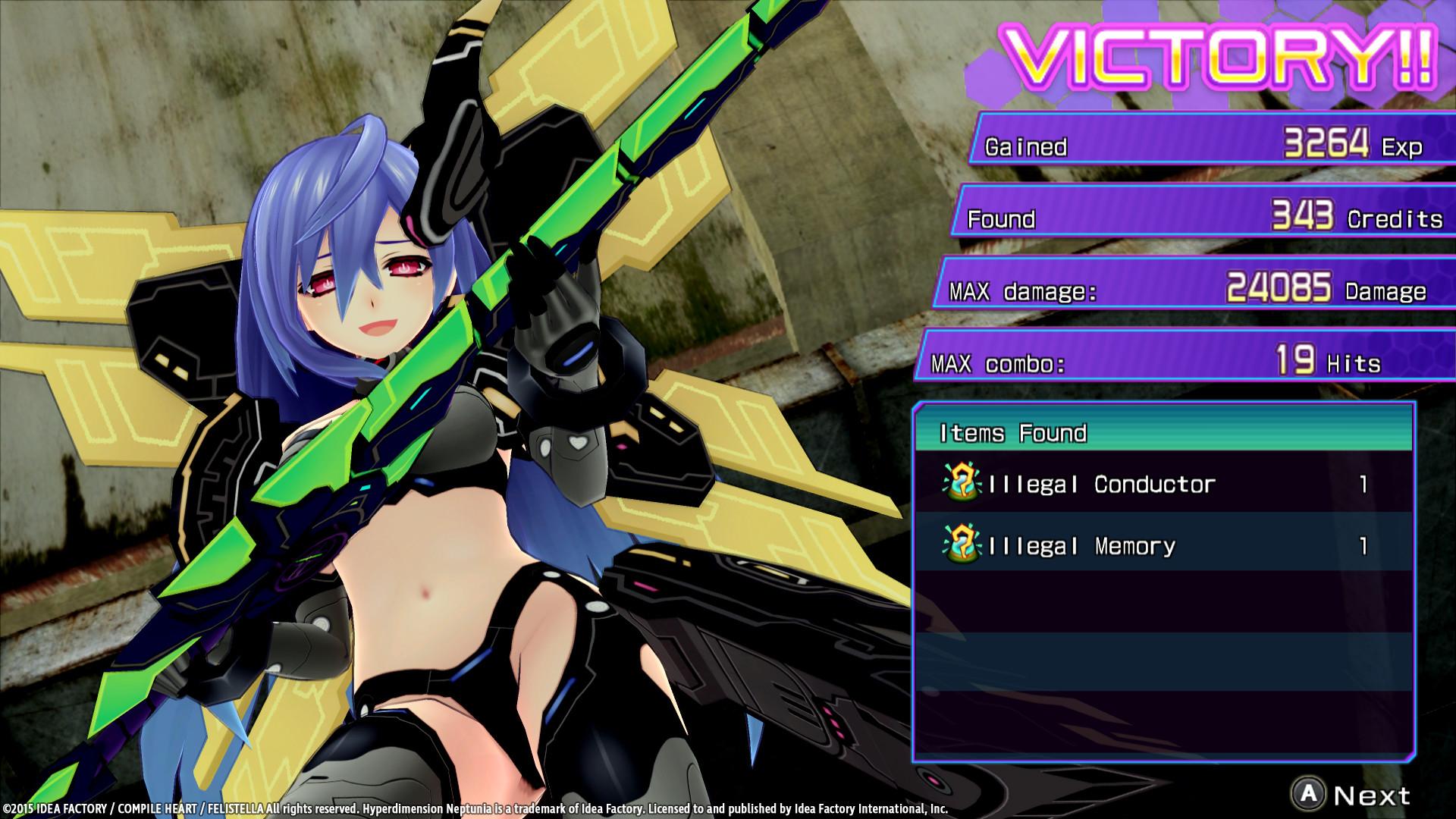 Hyperdimension Neptunia Re;Birth3 V Generation screenshot 52