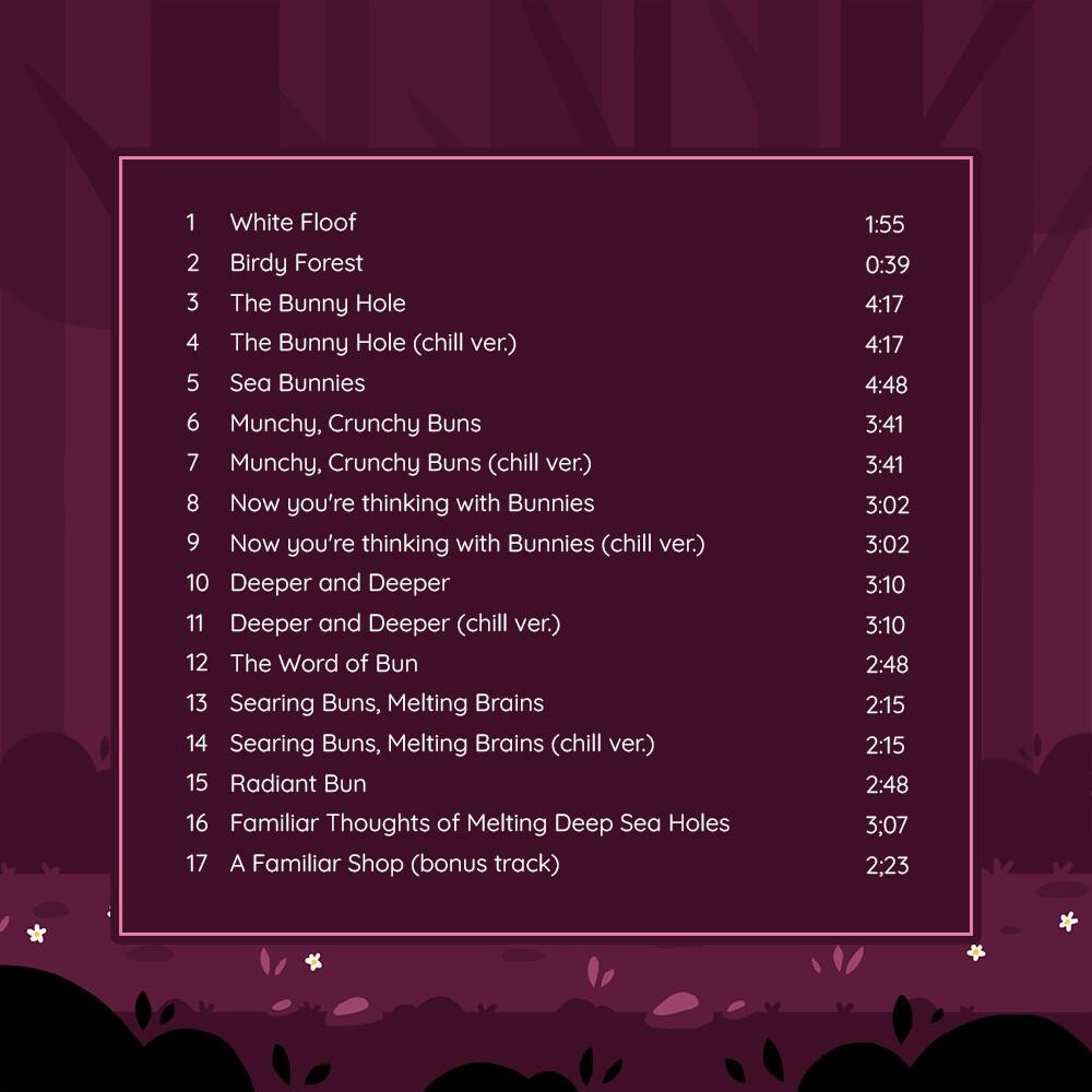 Paquerette Down the Bunburrows - Soundtrack screenshot 1