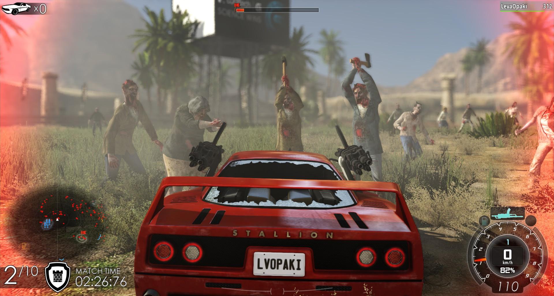 Gas Guzzlers Extreme: Full Metal Zombie screenshot 1