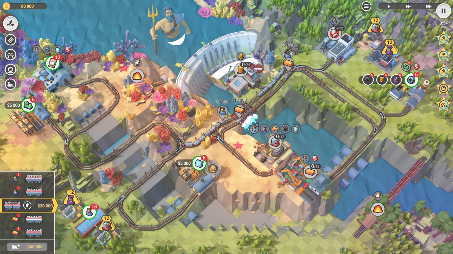 Train Valley 2 - Myths and Rails screenshot 0