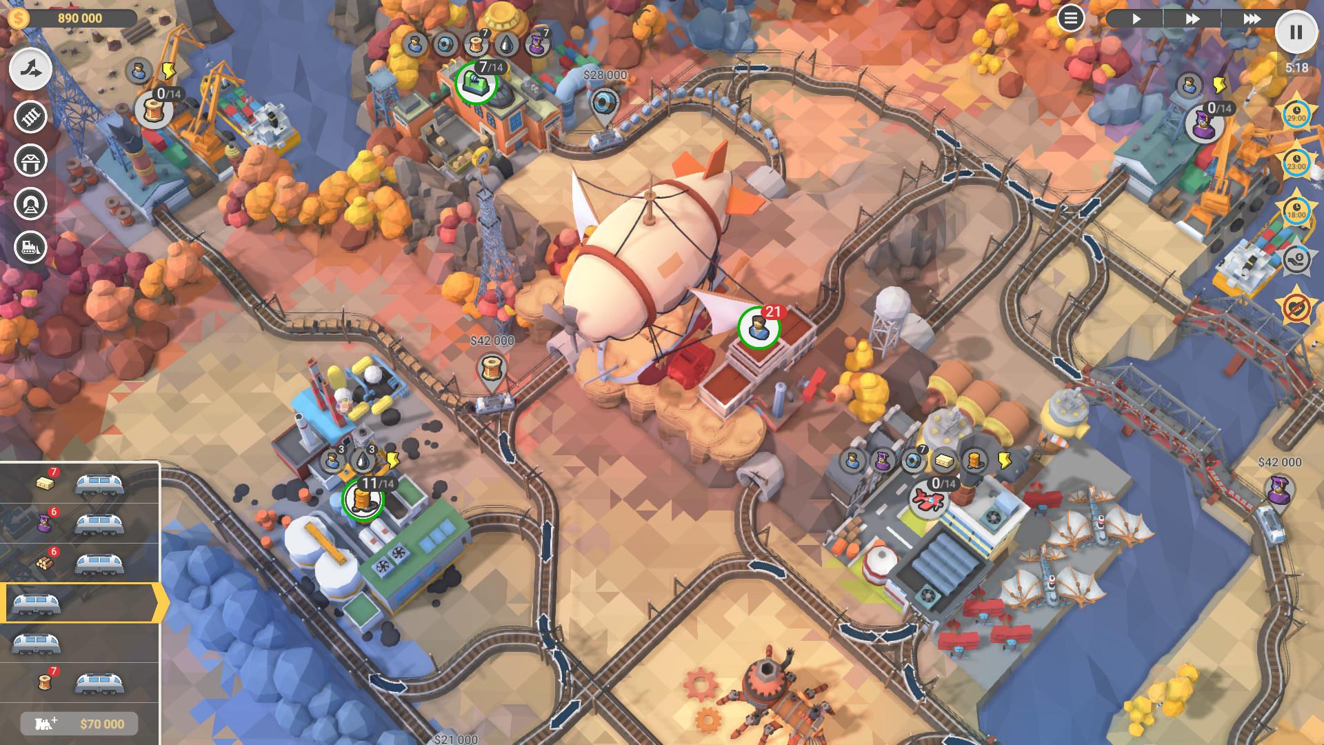 Train Valley 2 - Myths and Rails screenshot 1
