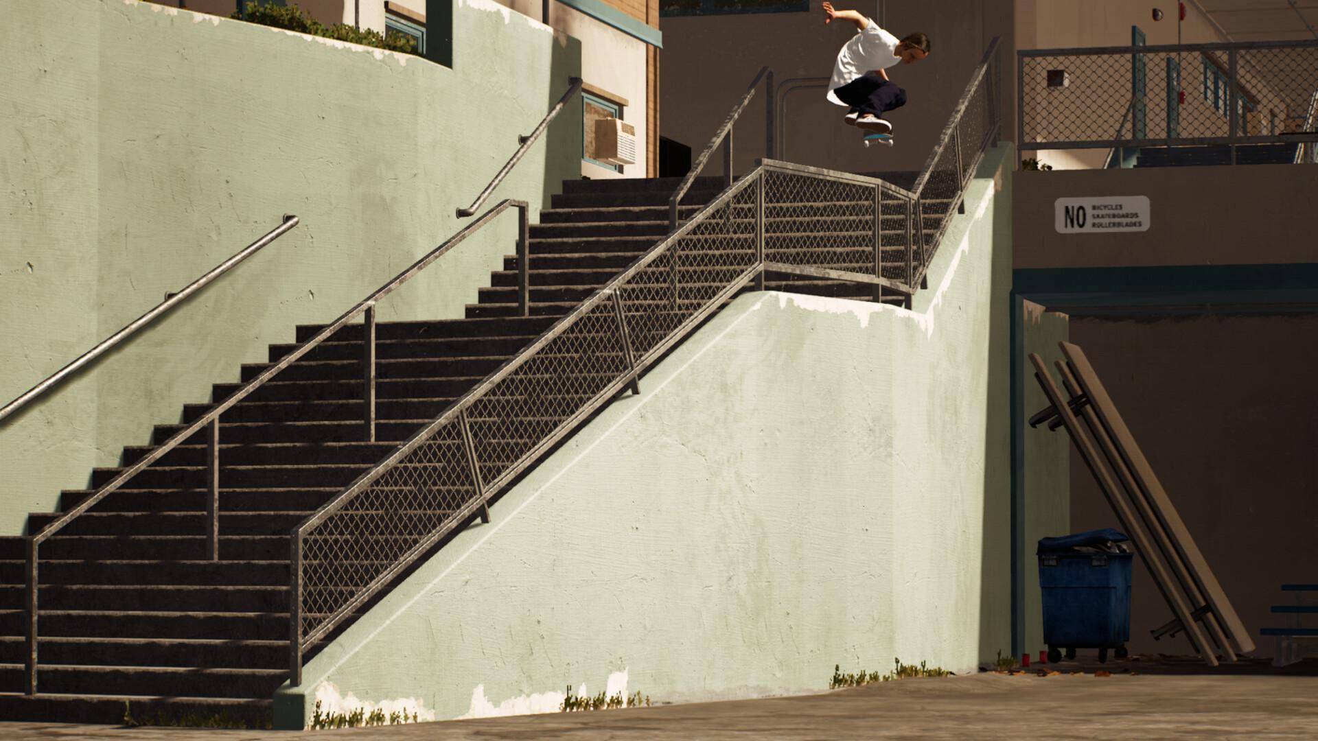 Session: Skate Sim Schoolyard screenshot 1