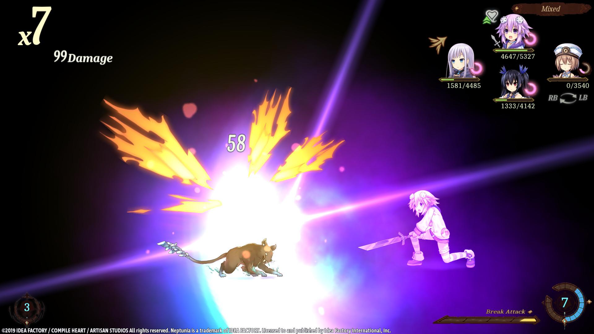 Super Neptunia RPG screenshot 2