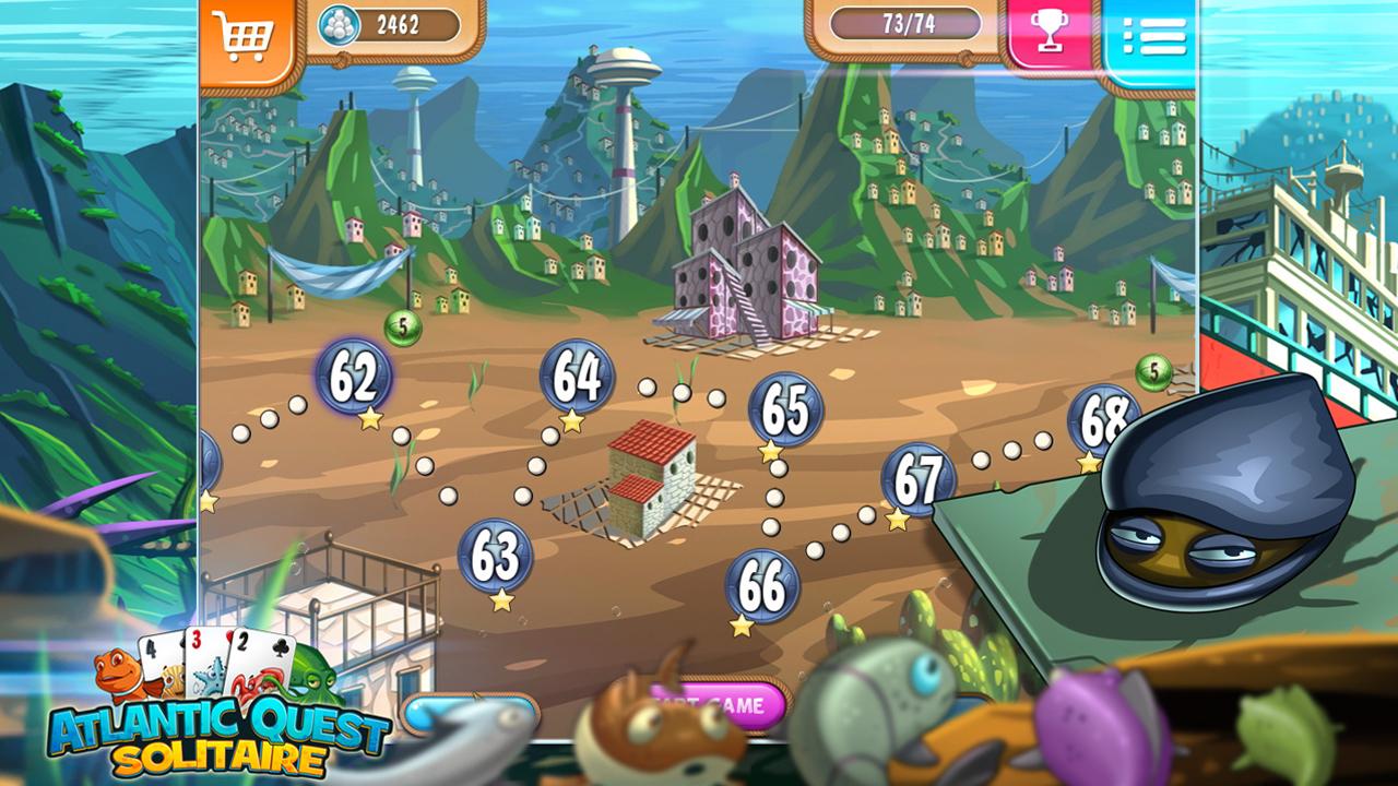 Atlantic Quest Solitaire screenshot 3
