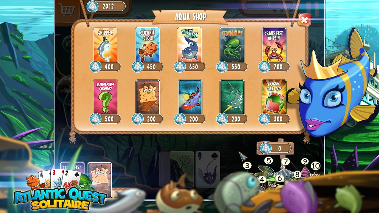 Atlantic Quest Solitaire screenshot 4