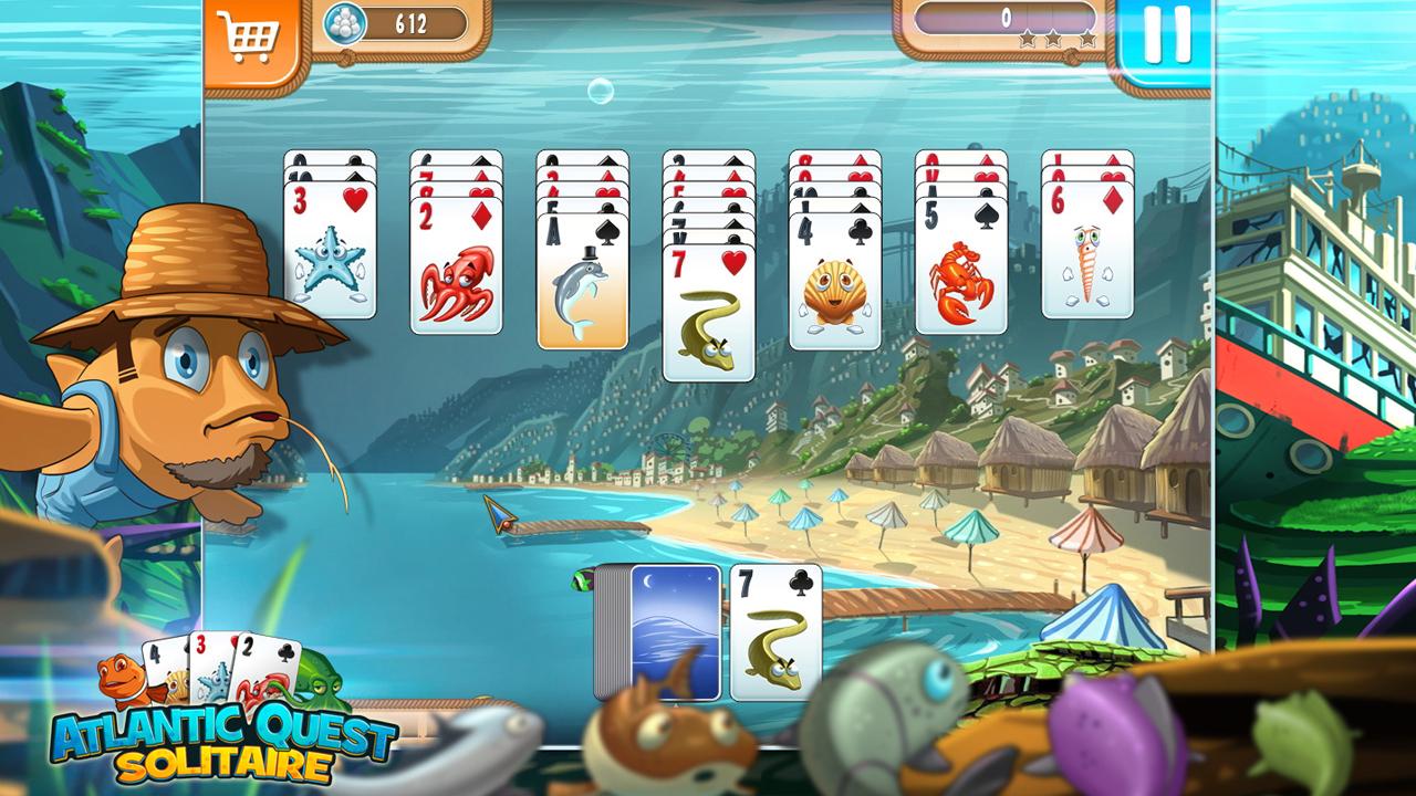 Atlantic Quest Solitaire screenshot 5