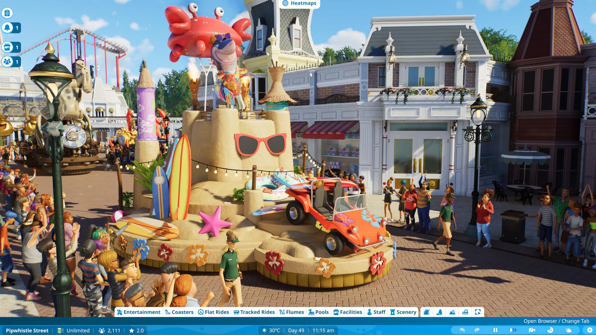 Planet Coaster 2: Parades Pack screenshot 2