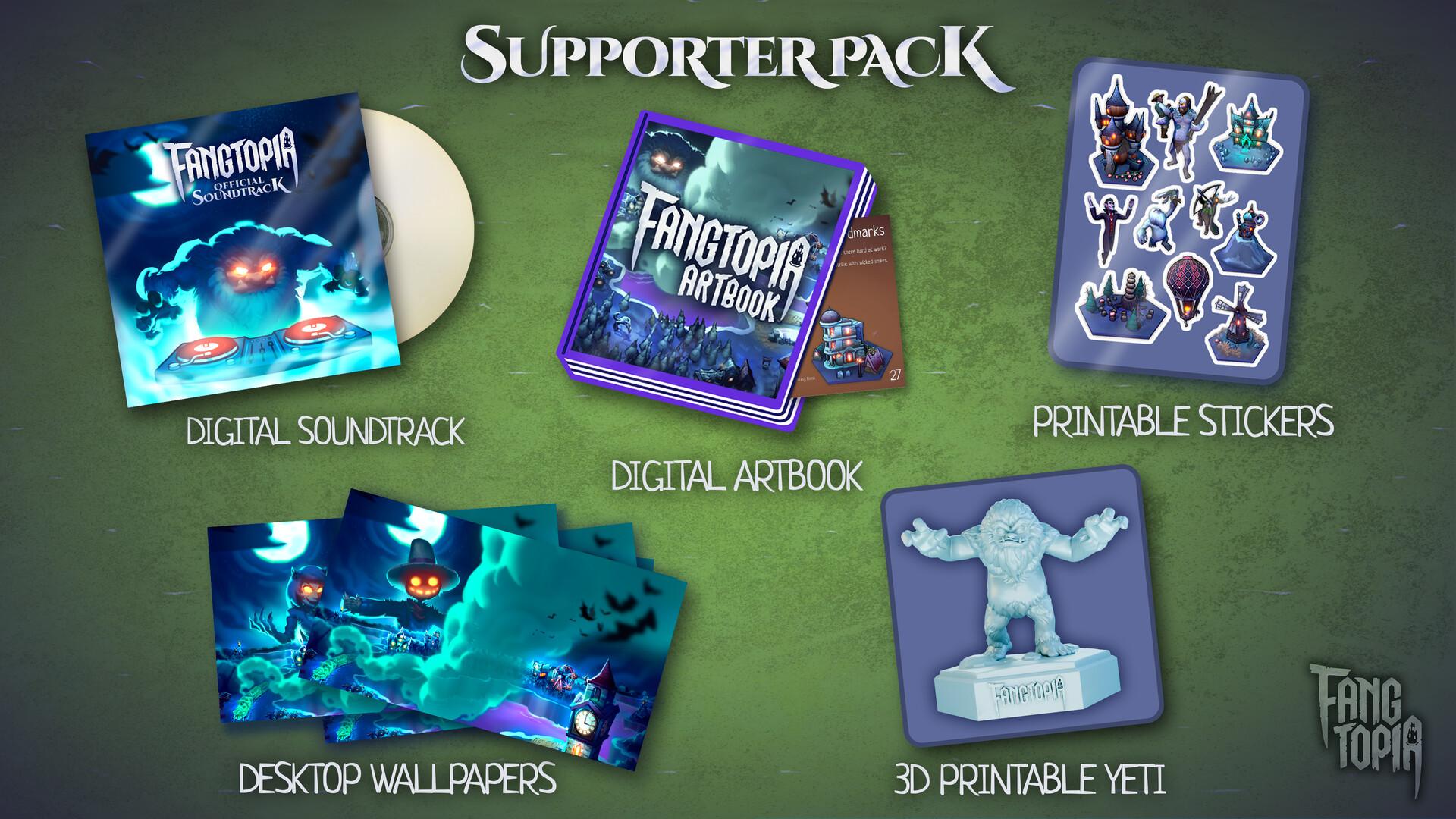 Fangtopia Supporter Pack screenshot 1