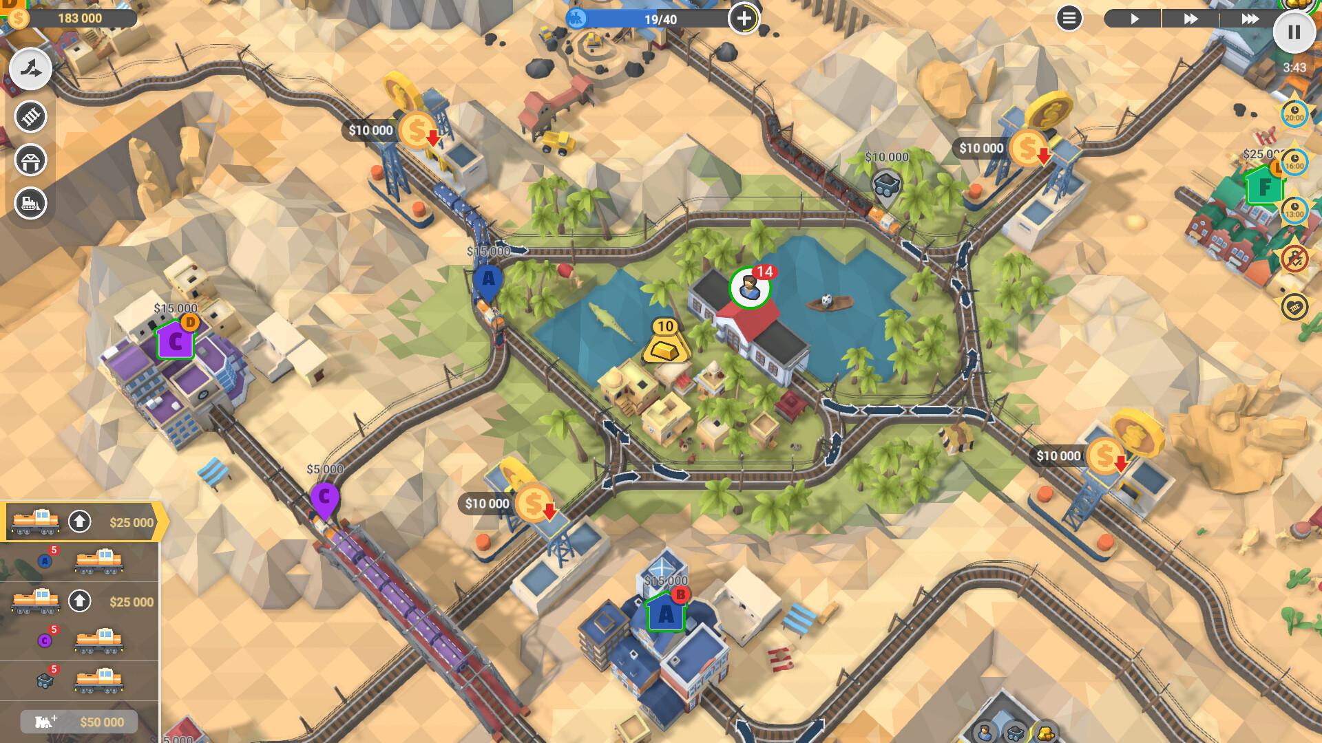 Train Valley 2: Workshop Gems - Emerald screenshot 1