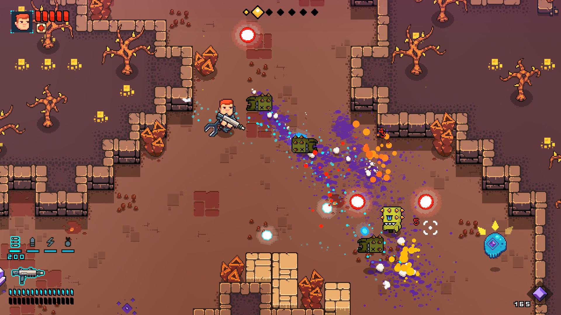 Space Robinson: Hardcore Roguelike Action screenshot 0