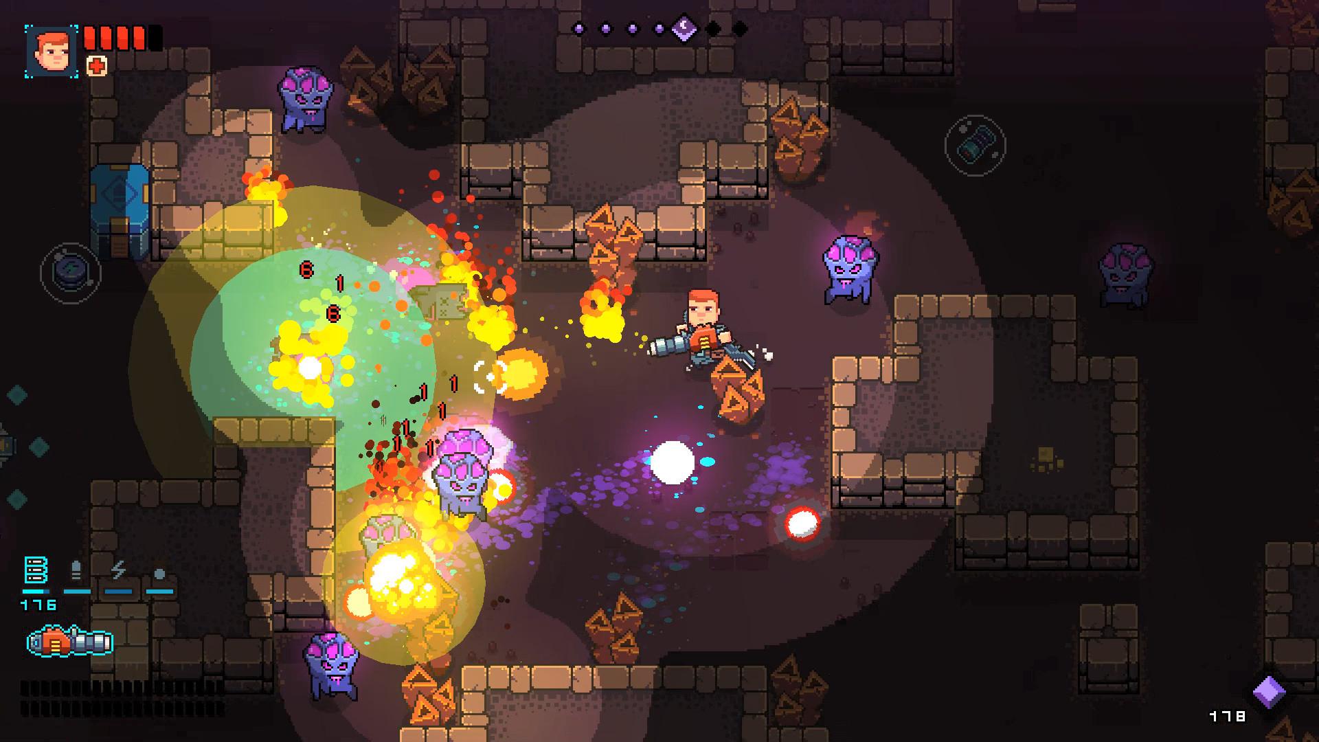 Space Robinson: Hardcore Roguelike Action screenshot 2