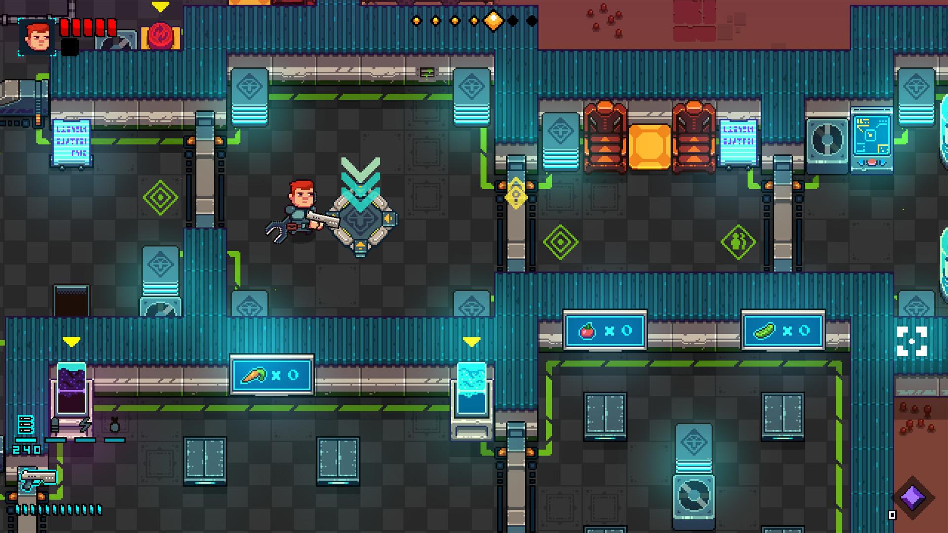 Space Robinson: Hardcore Roguelike Action screenshot 3