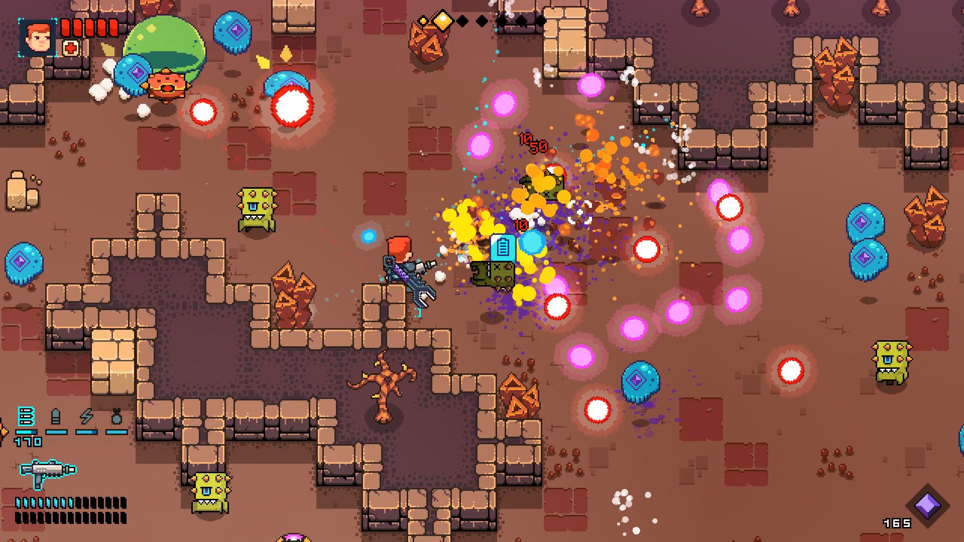 Space Robinson: Hardcore Roguelike Action screenshot 4