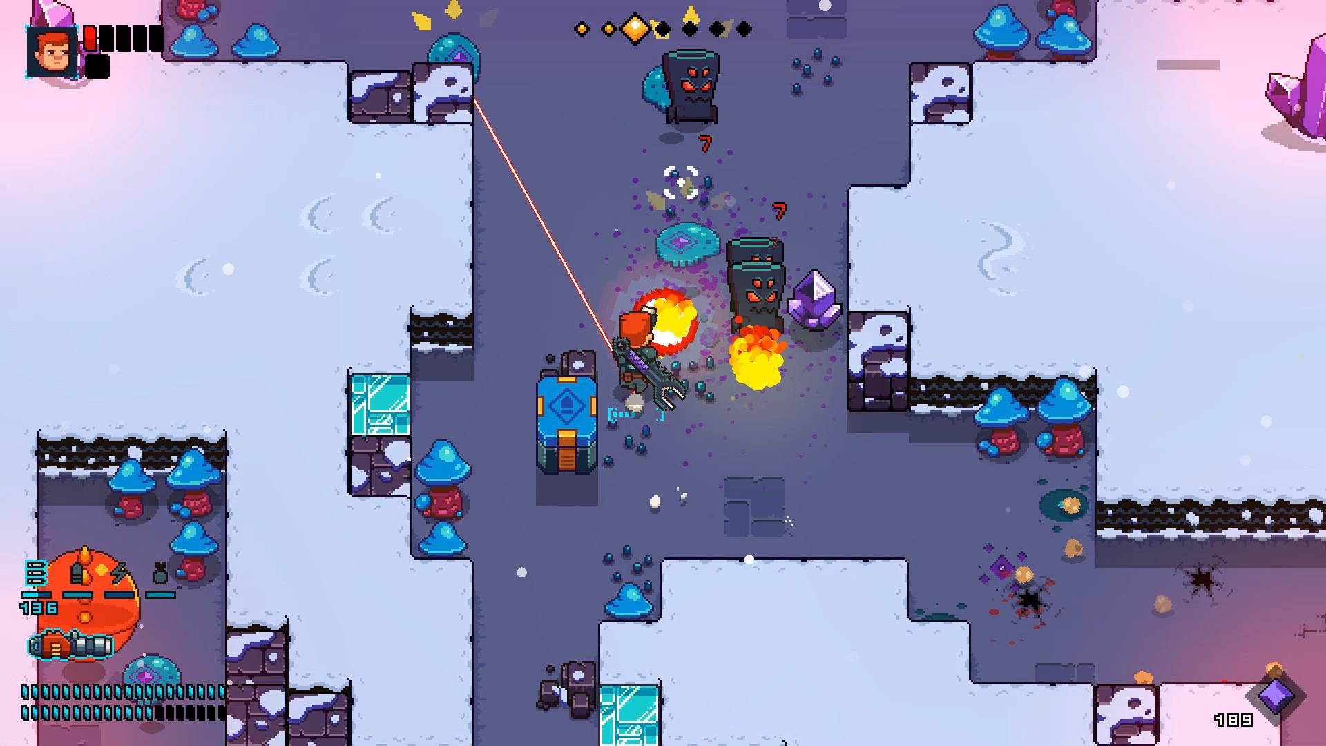 Space Robinson: Hardcore Roguelike Action screenshot 5