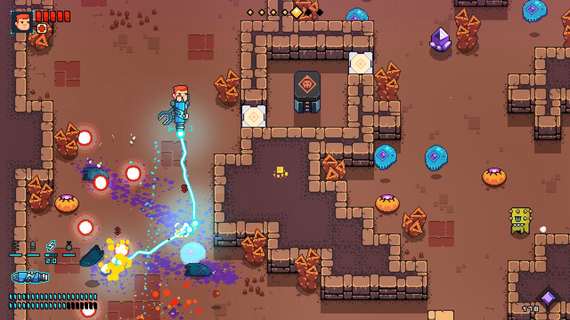 Space Robinson: Hardcore Roguelike Action screenshot 6