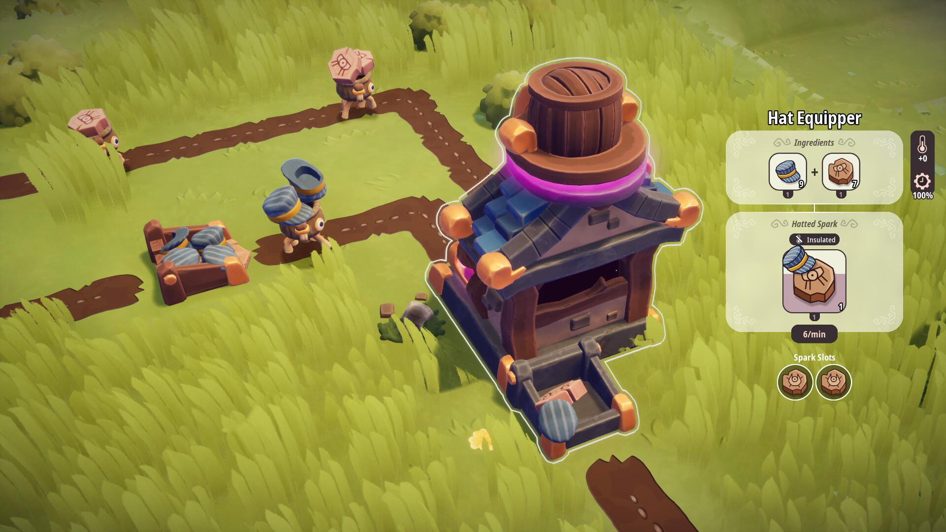 Oddsparks: An Automation Adventure - Hats & Helmets screenshot 1