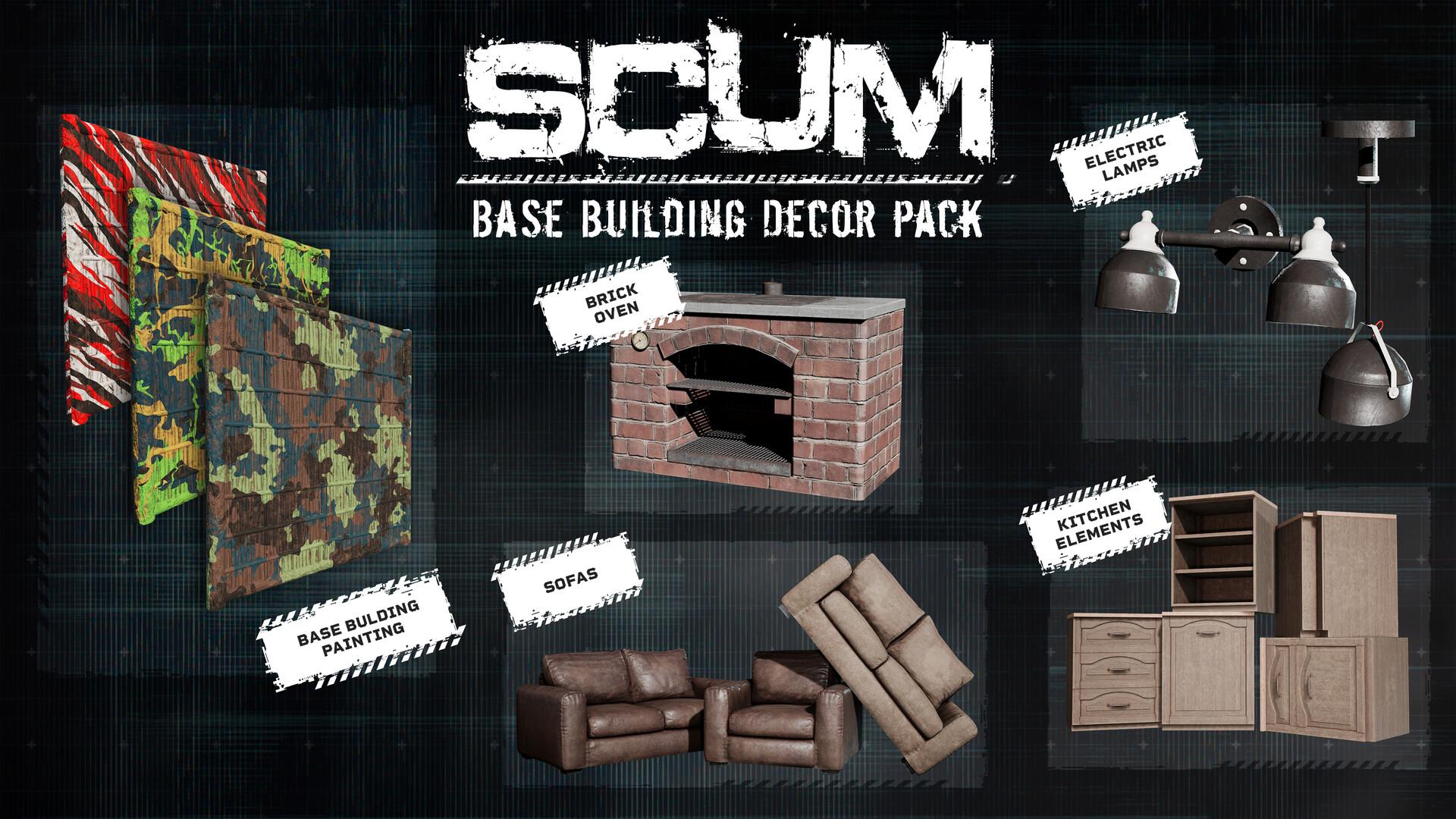 SCUM Base Building Décor Pack screenshot 0