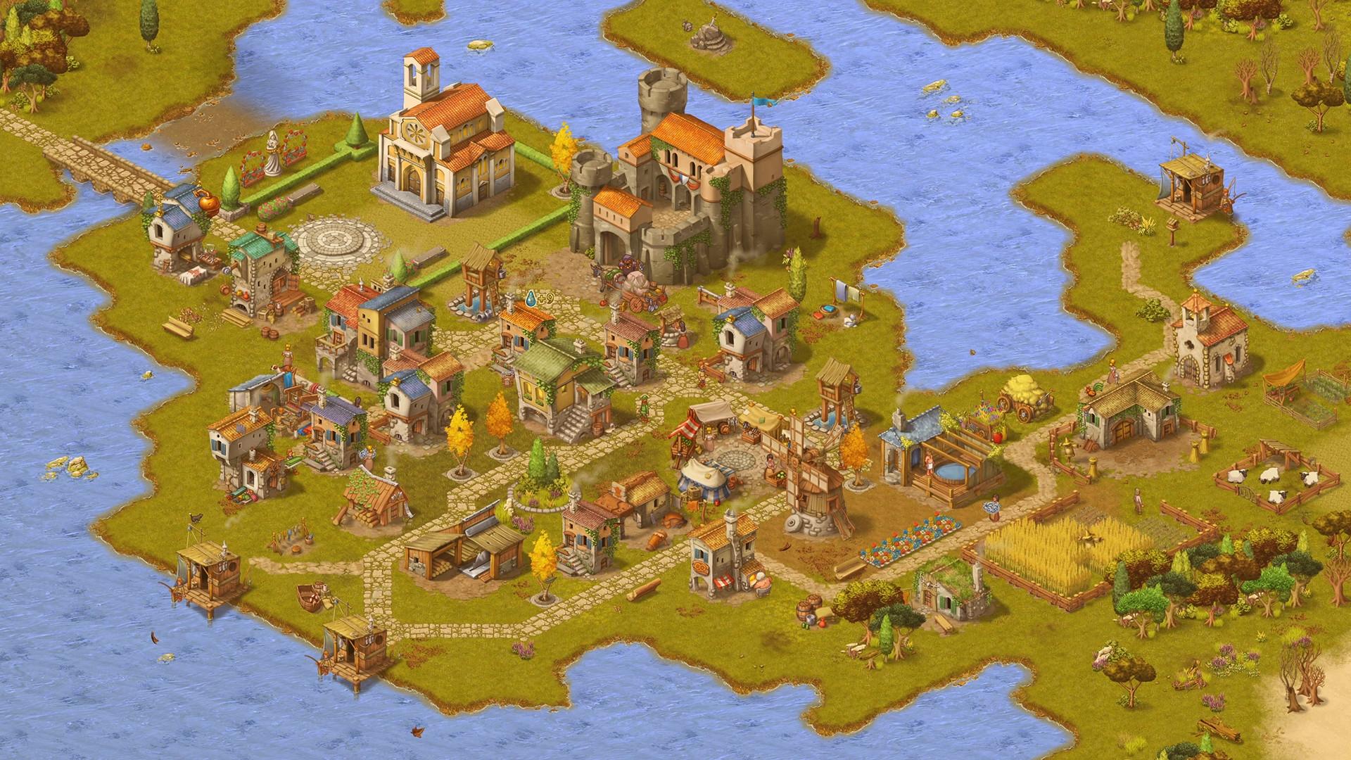 Townsmen - A Kingdom Rebuilt: The Seaside Empire screenshot 1