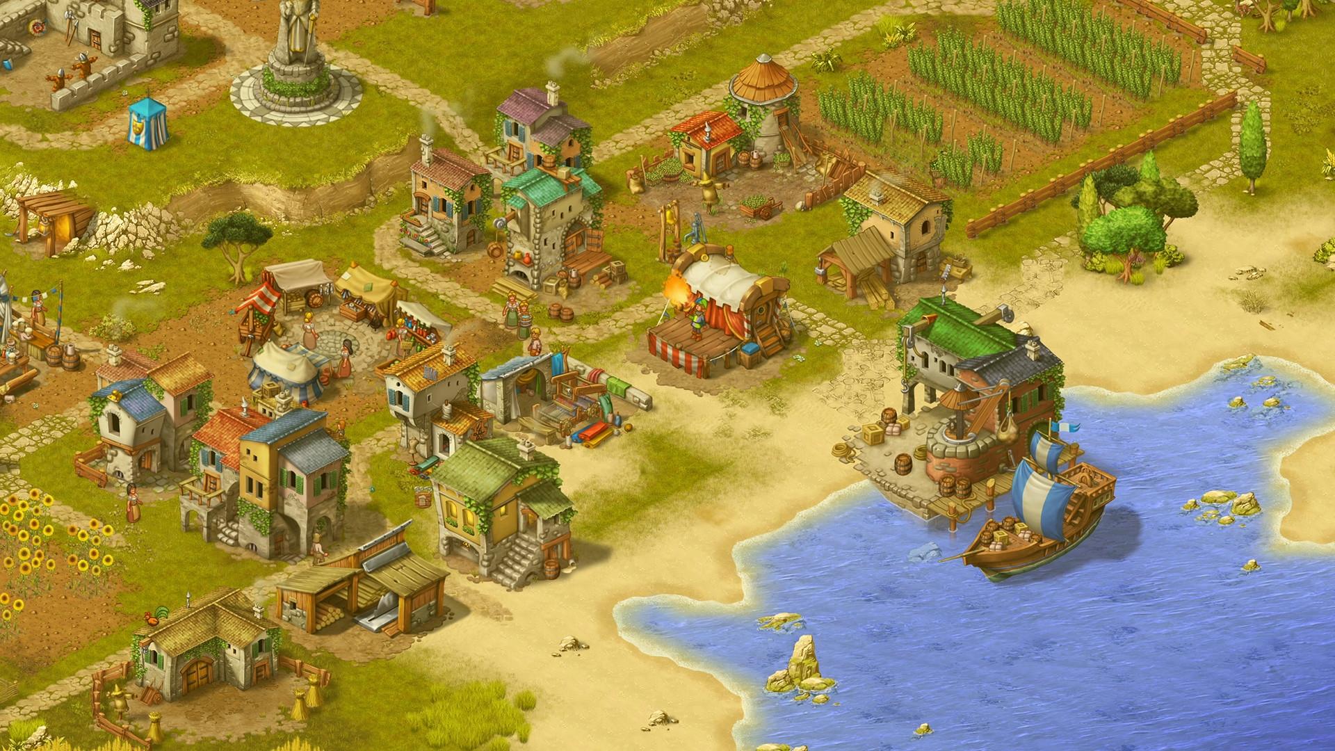 Townsmen - A Kingdom Rebuilt: The Seaside Empire screenshot 3