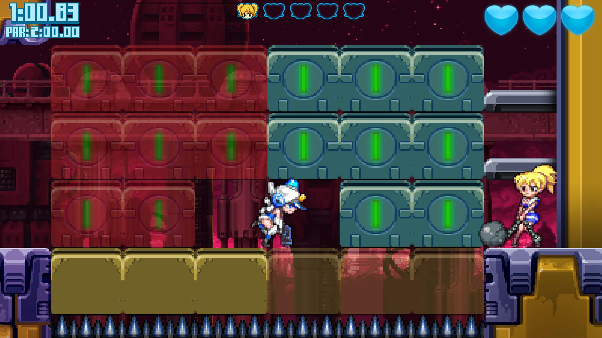 Mighty Switch Force! Collection screenshot 2