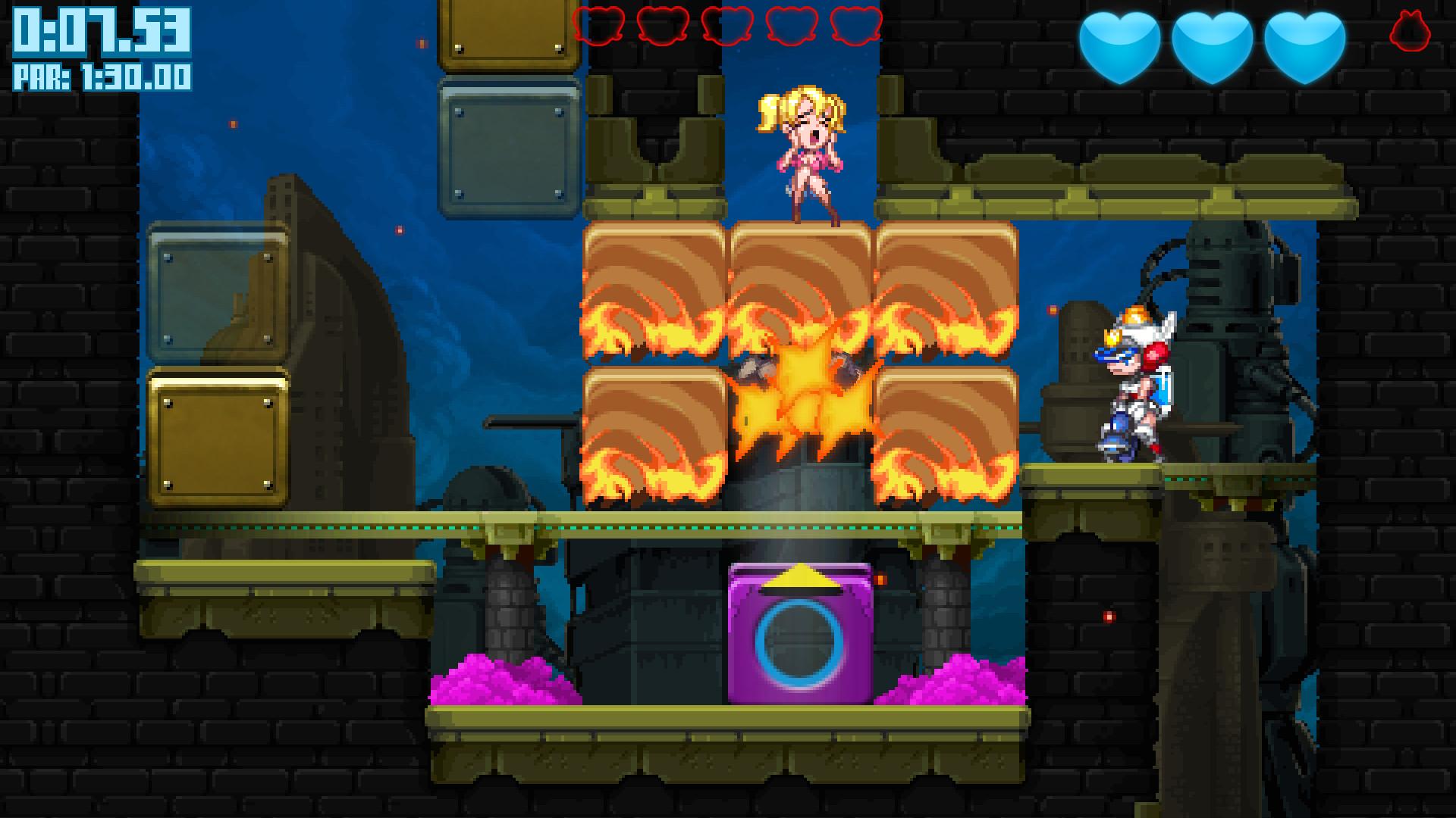 Mighty Switch Force! Collection screenshot 3