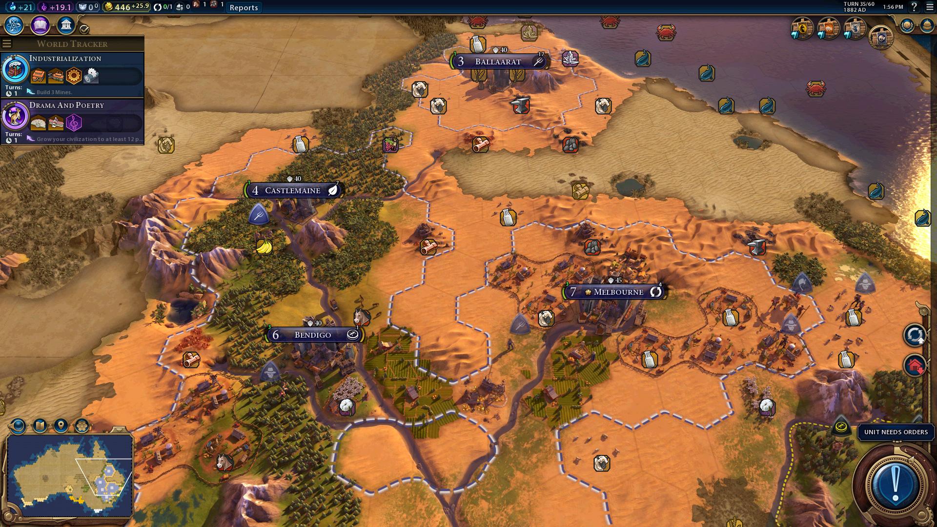 Sid Meier's Civilization® VI: Australia Civilization & Scenario Pack screenshot 4